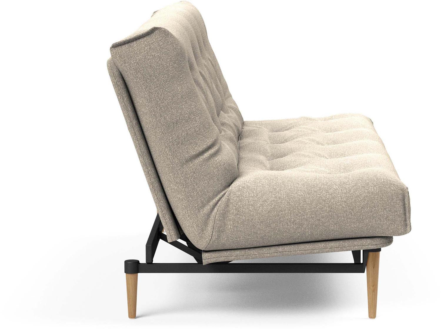 Erleben Sie das Colpus Bettsofa 140 Nordic Latex von Innovation Living – stilvolles Design trifft auf hohen Schlafkomfort für Ihr Zuhause.