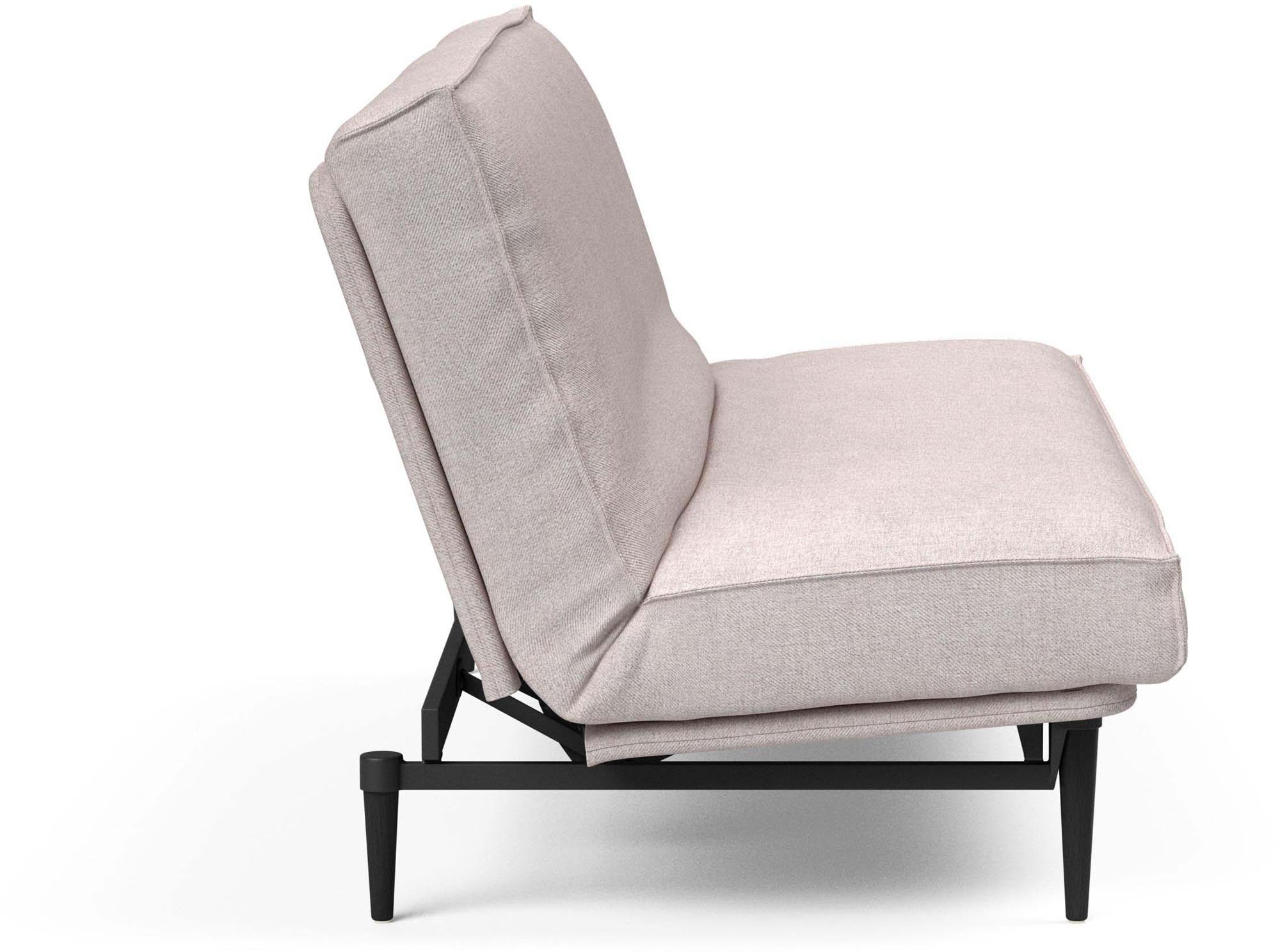 Entdecken Sie das stilvolle Colpus Bettsofa 140 Sharp Plus in edlem Eiche schwarz von Innovation Living – perfekt für Ihr modernes Zuhause und gemütliche Übernachtungen.