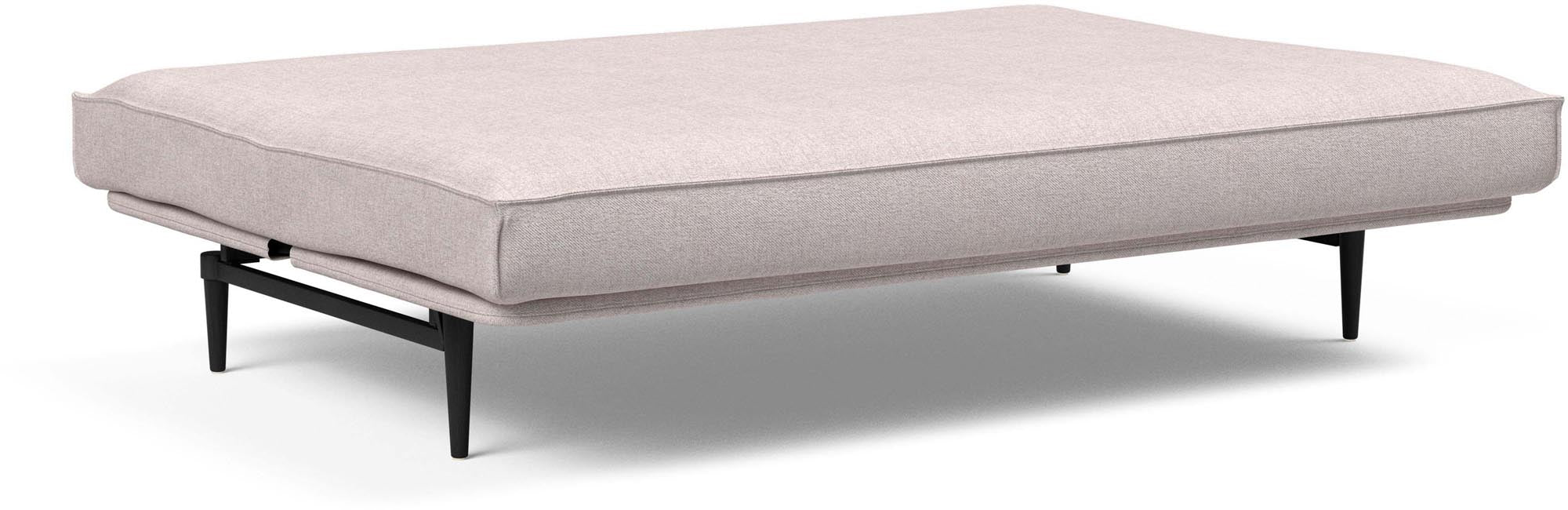 Erleben Sie das stilvolle Colpus Bettsofa 140 Sharp Plus in eleganter schwarzer Eiche von Innovation Living – ideal für jeden Wohnraum.