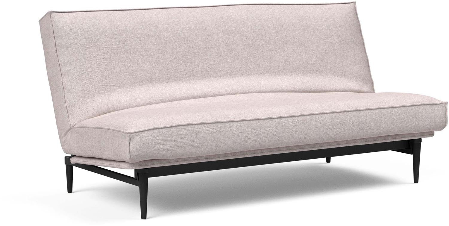 Das Colpus Bettsofa 140 Sharp Plus in Eiche schwarz bietet stilvollen Komfort und eine langlebige Latexmatratze für erholsame Nächte.