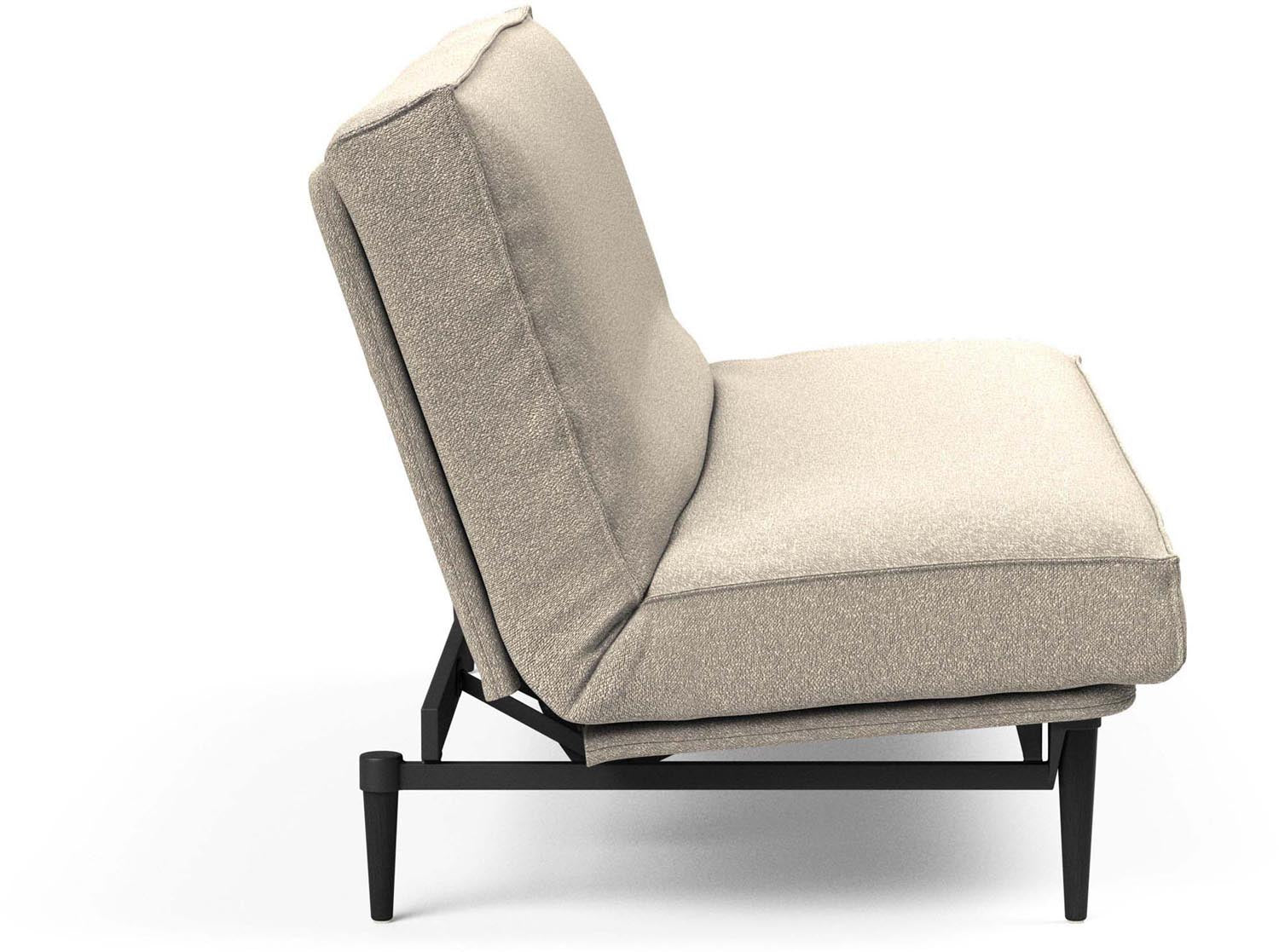Entdecken Sie das Colpus Bettsofa 140 Sharp Plus in edlem Eiche schwarz. Ideal für modernes Wohnen, vereint es Funktionalität und zeitloses Design.