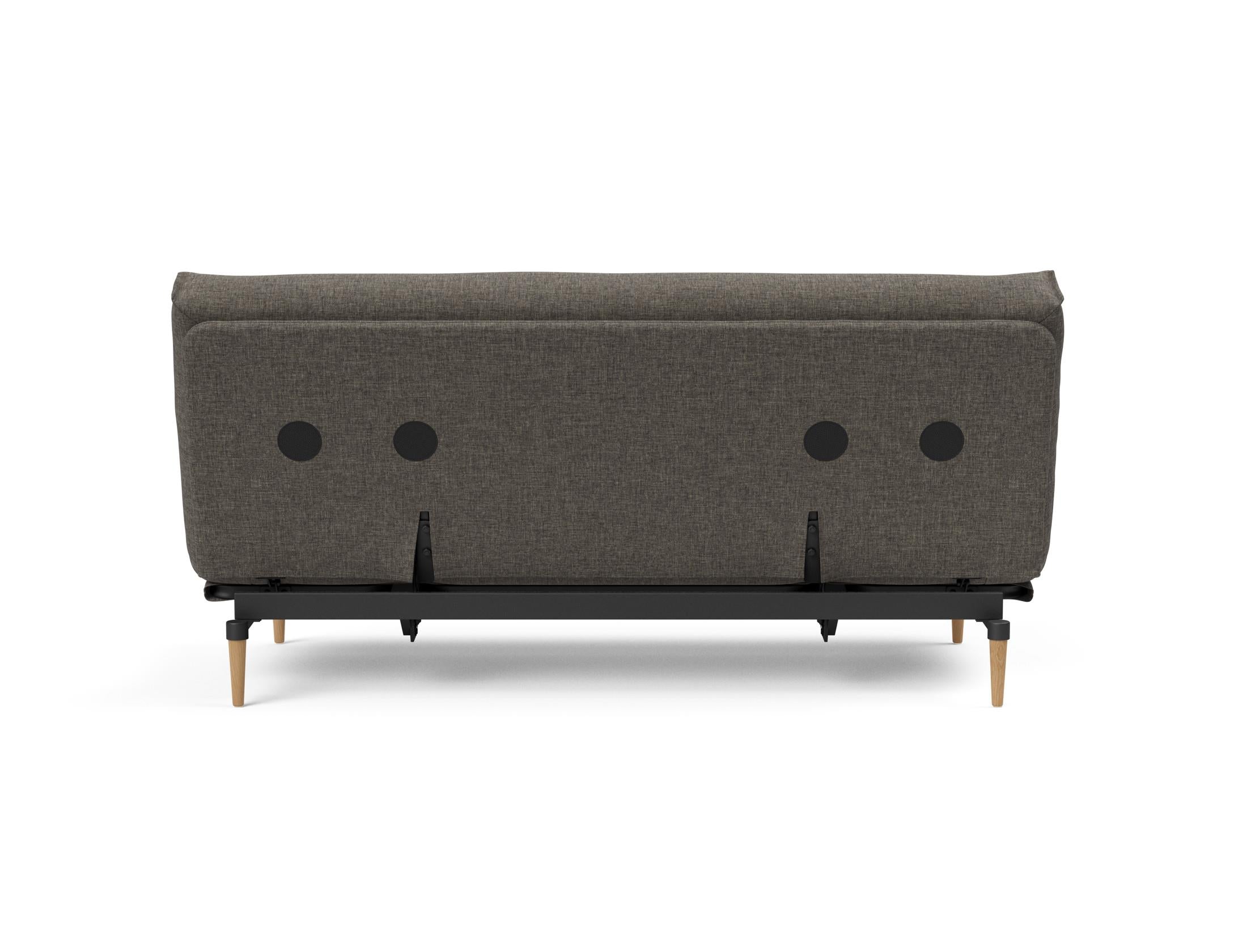 Erleben Sie das Colpus Bettsofa 140 Nordic: Stilvolles Möbelstück mit Soft Spring Matratze und praktischem, abnehmbarem Bezug für höchsten Komfort.