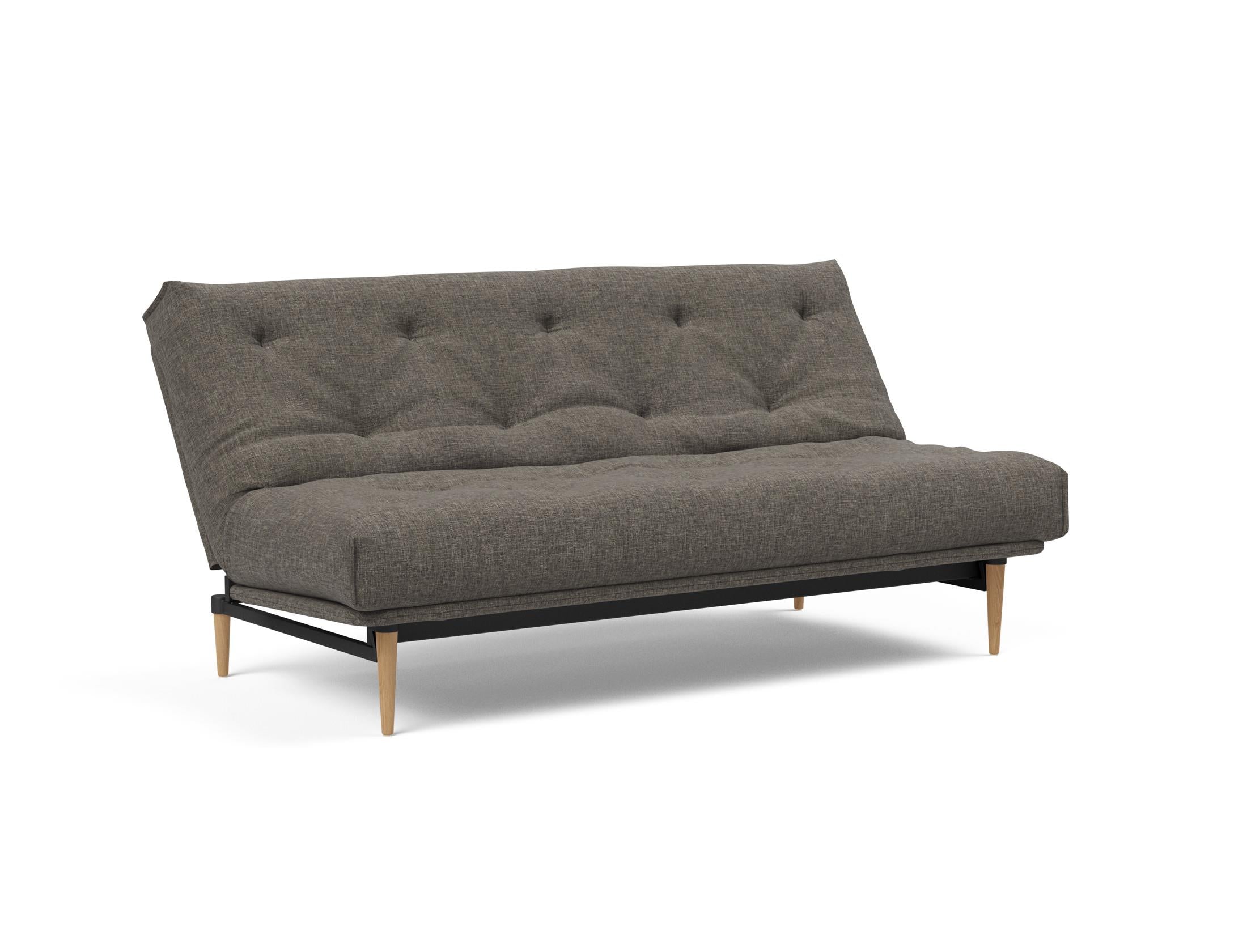 Erleben Sie das Colpus Bettsofa 140 Nordic: Stilvolles Möbelstück mit Soft Spring Matratze und praktischem, abnehmbarem Bezug für höchsten Komfort.