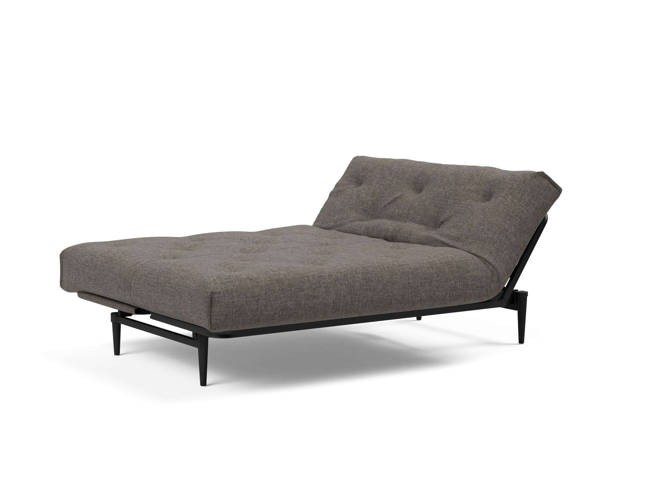 Erleben Sie das elegante Colpus Bettsofa 140 in Nordic Eiche schwarz von Innovation Living – perfekter Komfort und zeitgemäße Ästhetik für Ihr Zuhause.