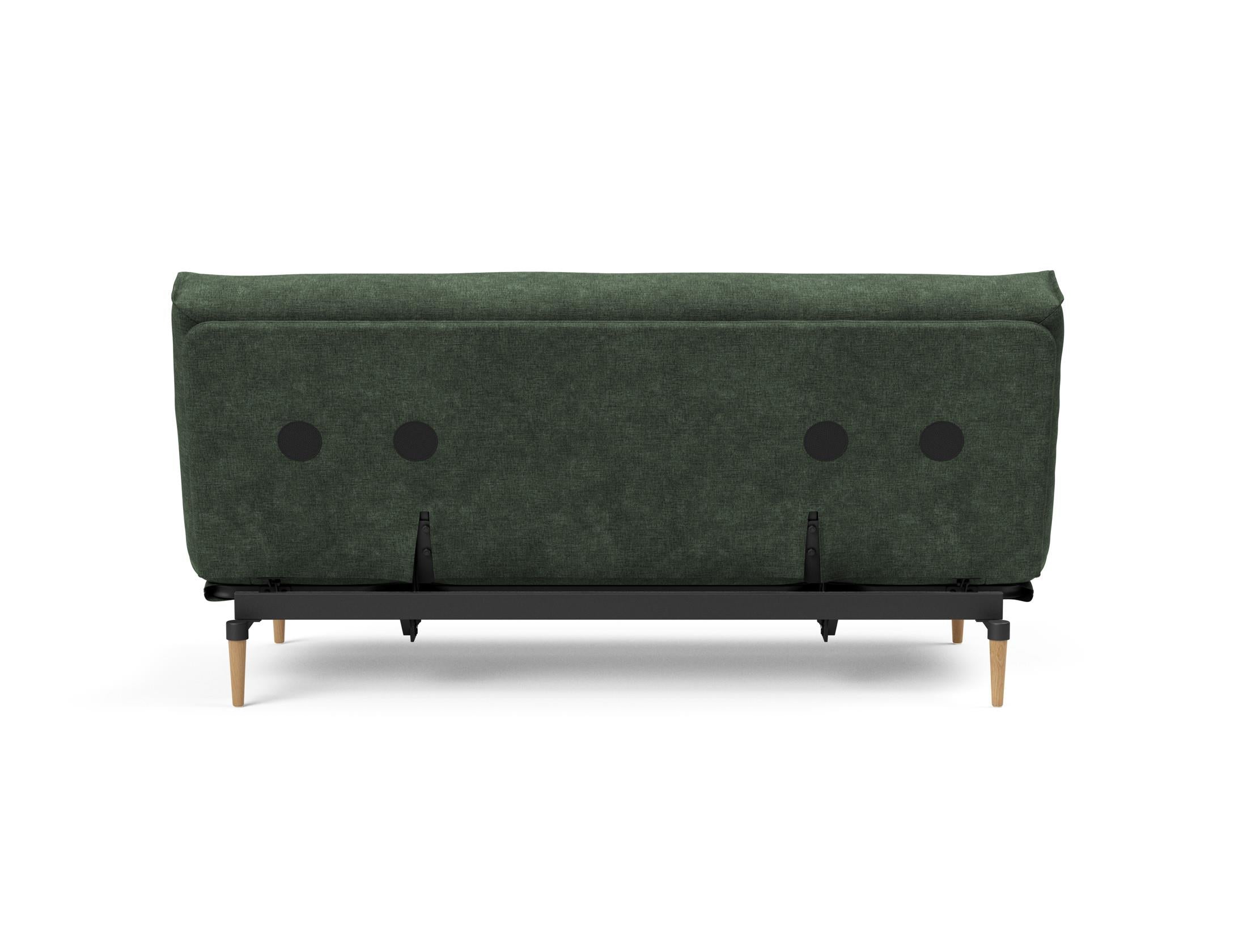 Erleben Sie das Colpus Bettsofa 140 Nordic: Modernes Schlafsofa mit weichem Soft Spring Bezug, perfekt für gemütliche Abende und stilvolle Einrichtung.