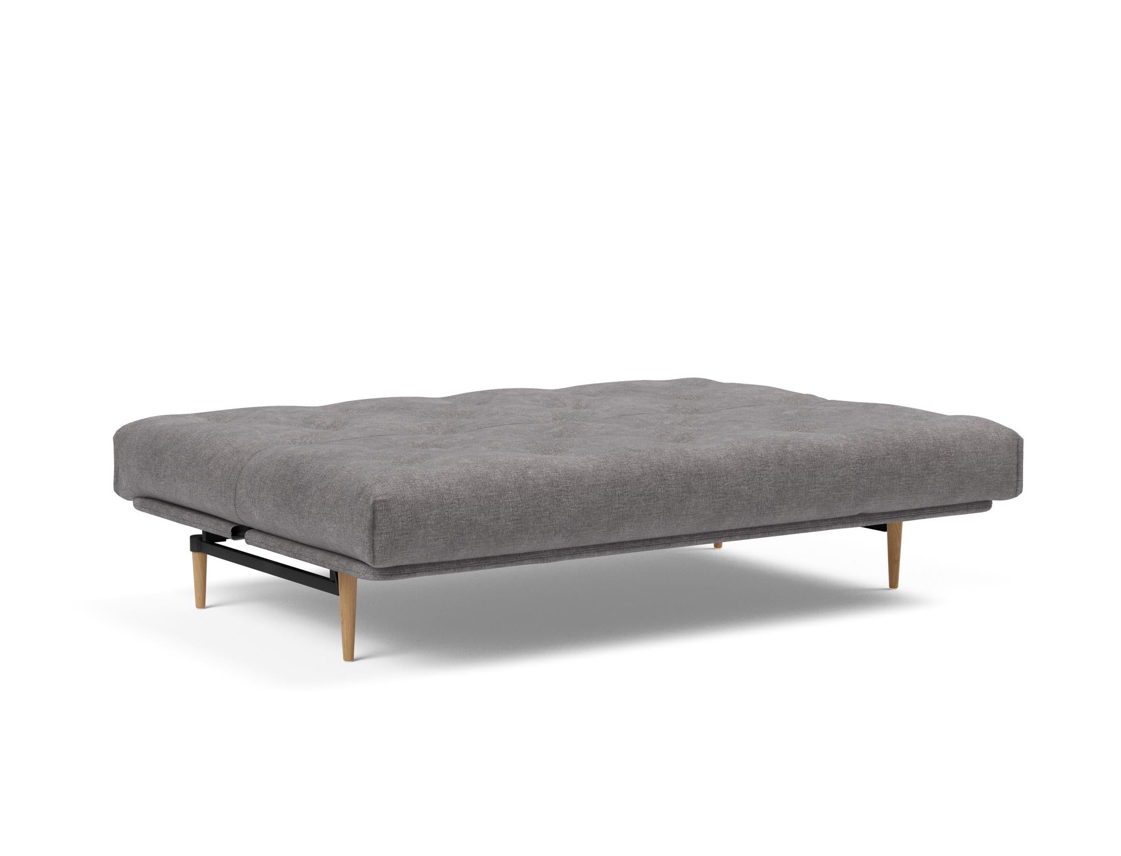 Erleben Sie das Colpus Bettsofa 140 Nordic: Modernes Schlafsofa mit weichem Soft Spring Bezug, perfekt für gemütliche Abende und stilvolle Einrichtung.
