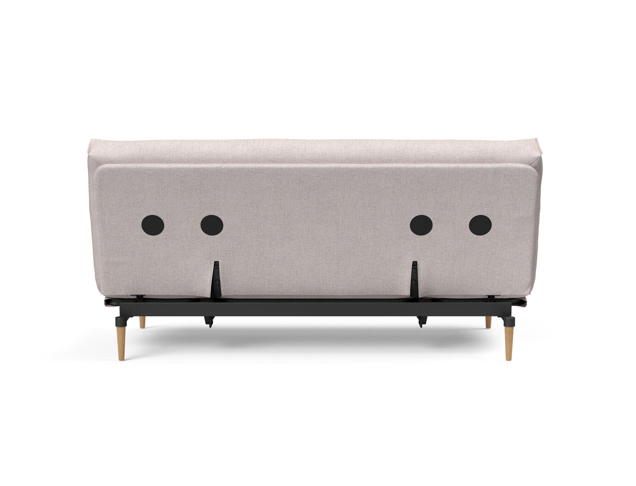 Erleben Sie das Colpus Bettsofa 140 Nordic: Modernes Schlafsofa mit weichem Soft Spring Bezug, perfekt für gemütliche Abende und stilvolle Einrichtung.