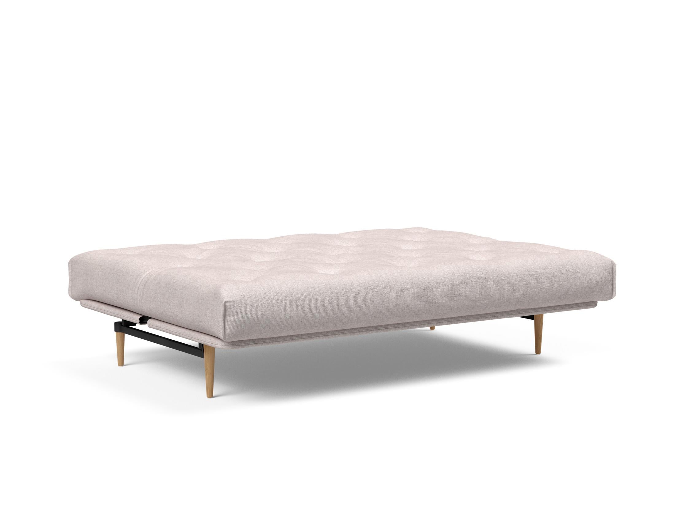 Erleben Sie das Colpus Bettsofa 140 Nordic: Modernes Schlafsofa mit weichem Soft Spring Bezug, perfekt für gemütliche Abende und stilvolle Einrichtung.