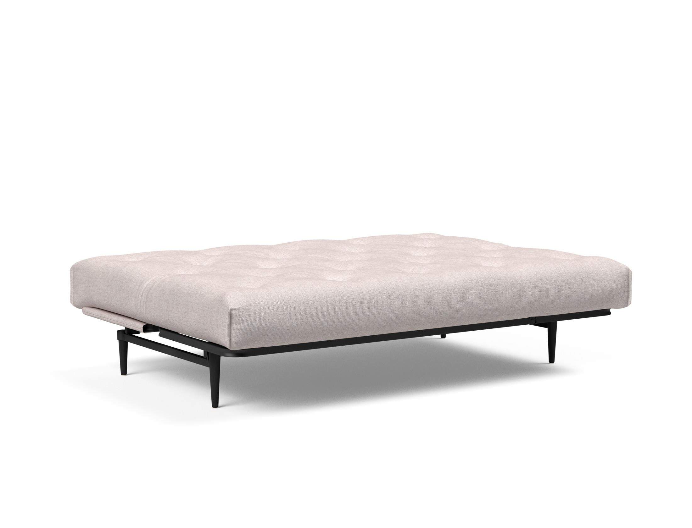 Entdecken Sie das Colpus Bettsofa 140 in Nordic Eiche schwarz von Innovation Living – perfekter Komfort und modernes Design für Ihr Zuhause.