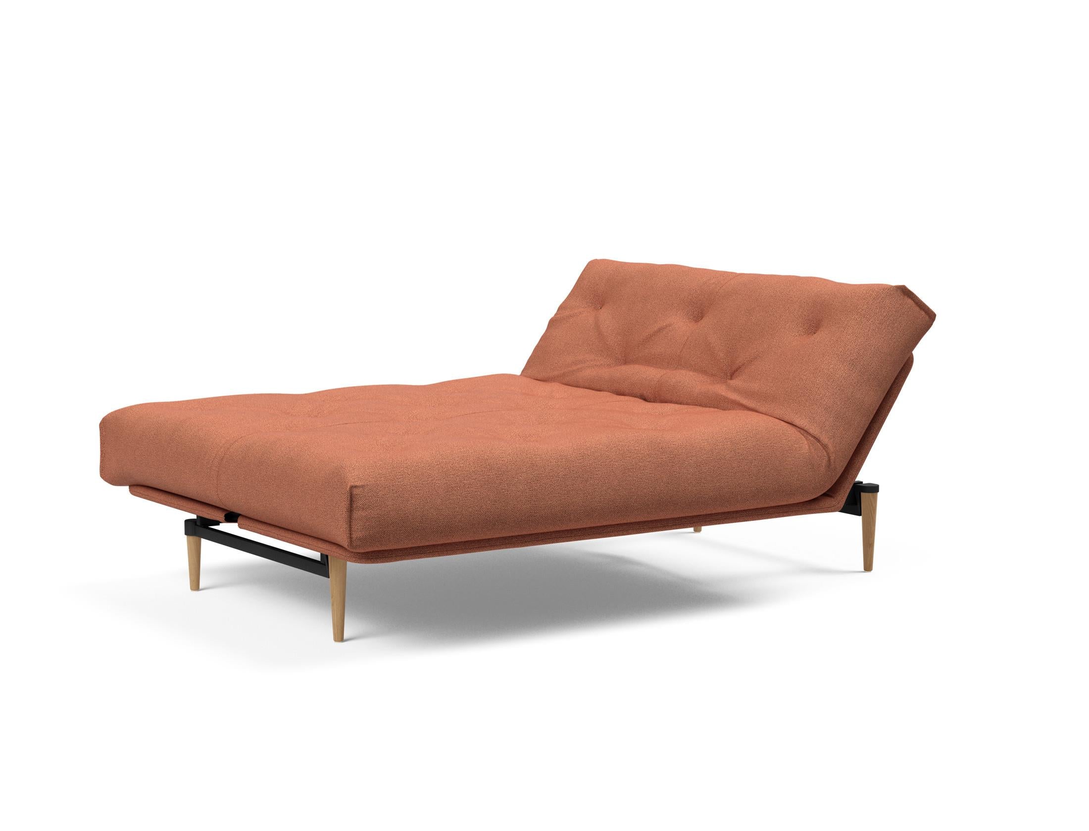 Entdecken Sie das Colpus Bettsofa 140 Nordic: Elegantes Schlafsofa mit hochwertigem Soft Spring Bezug, ideal für stilvolle Wohnräume und entspannte Nächte.