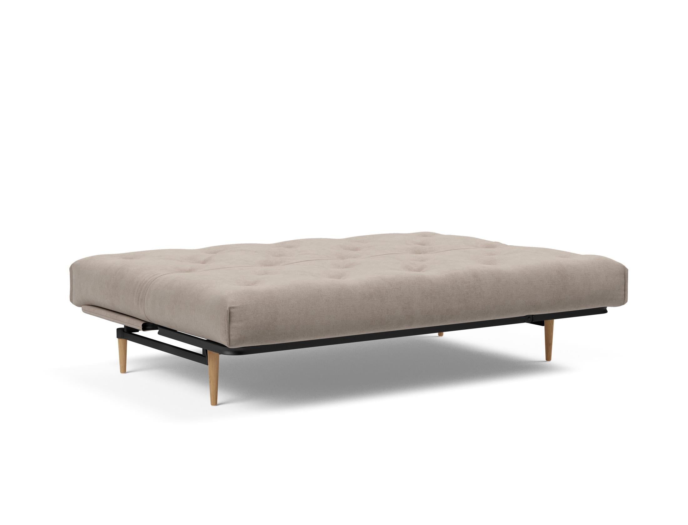 Erleben Sie das Colpus Bettsofa 140 Nordic Soft Spring von Innovation Living – modern, funktional und ideal für gemütliche Schlafmomente.