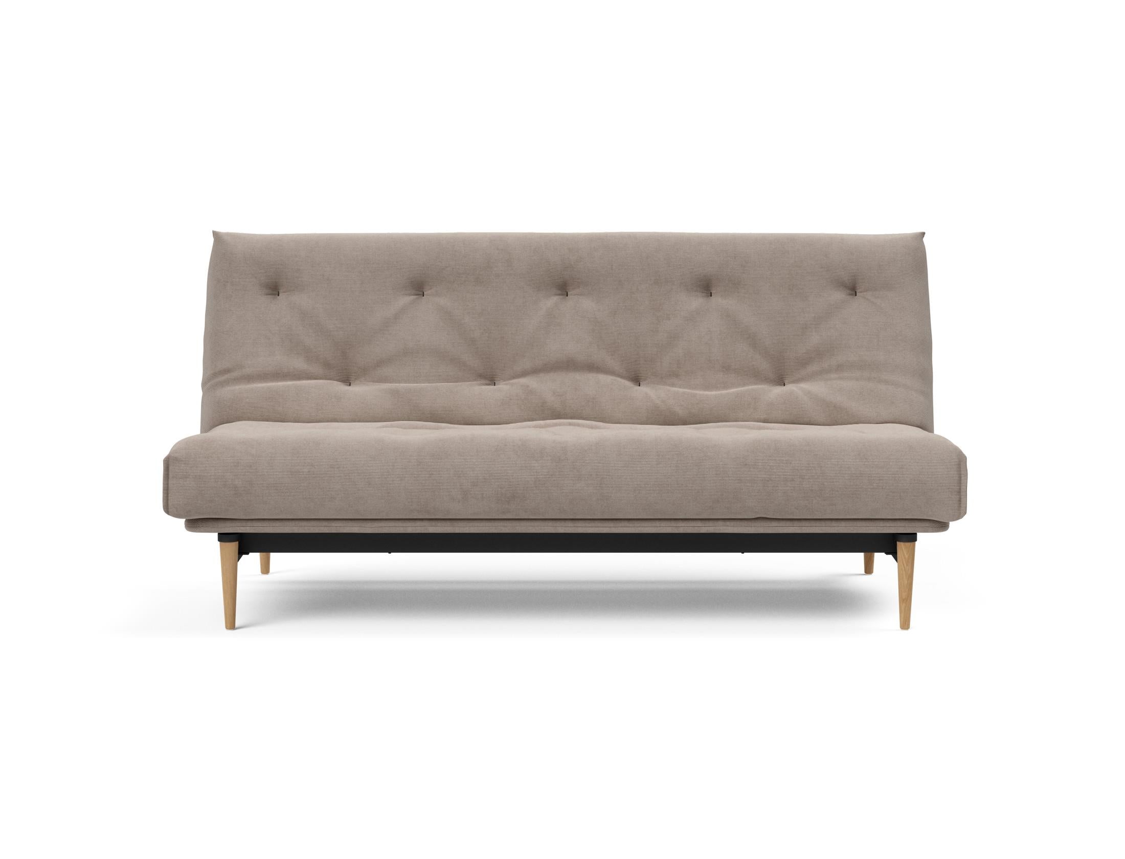 Entdecken Sie das Colpus Bettsofa 140 Nordic: Elegantes Schlafsofa mit hochwertigem Soft Spring Bezug, ideal für stilvolle Wohnräume und entspannte Nächte.
