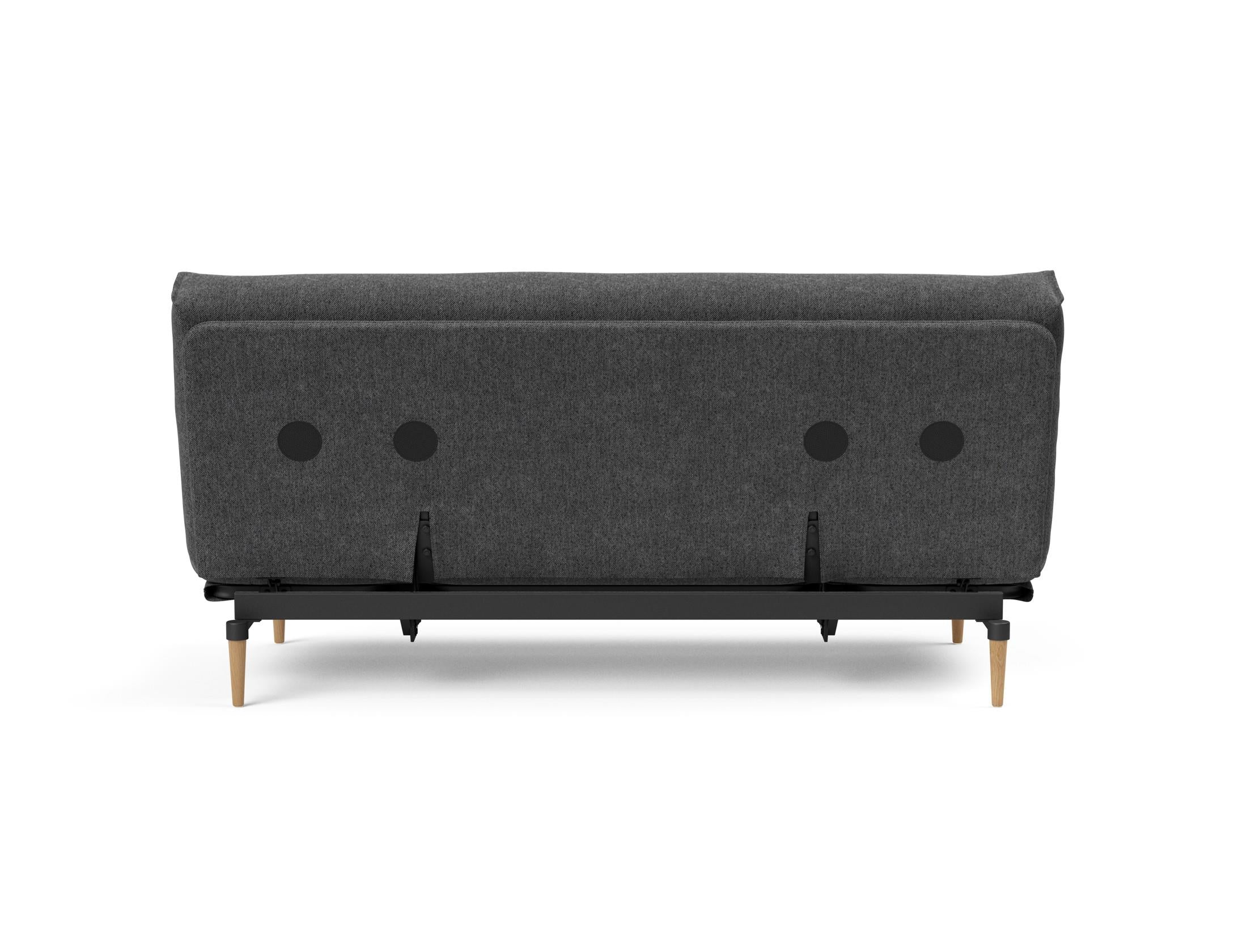 Erleben Sie das Colpus Bettsofa 140 Nordic: Modernes Schlafsofa mit weichem Soft Spring Bezug, perfekt für gemütliche Abende und stilvolle Einrichtung.