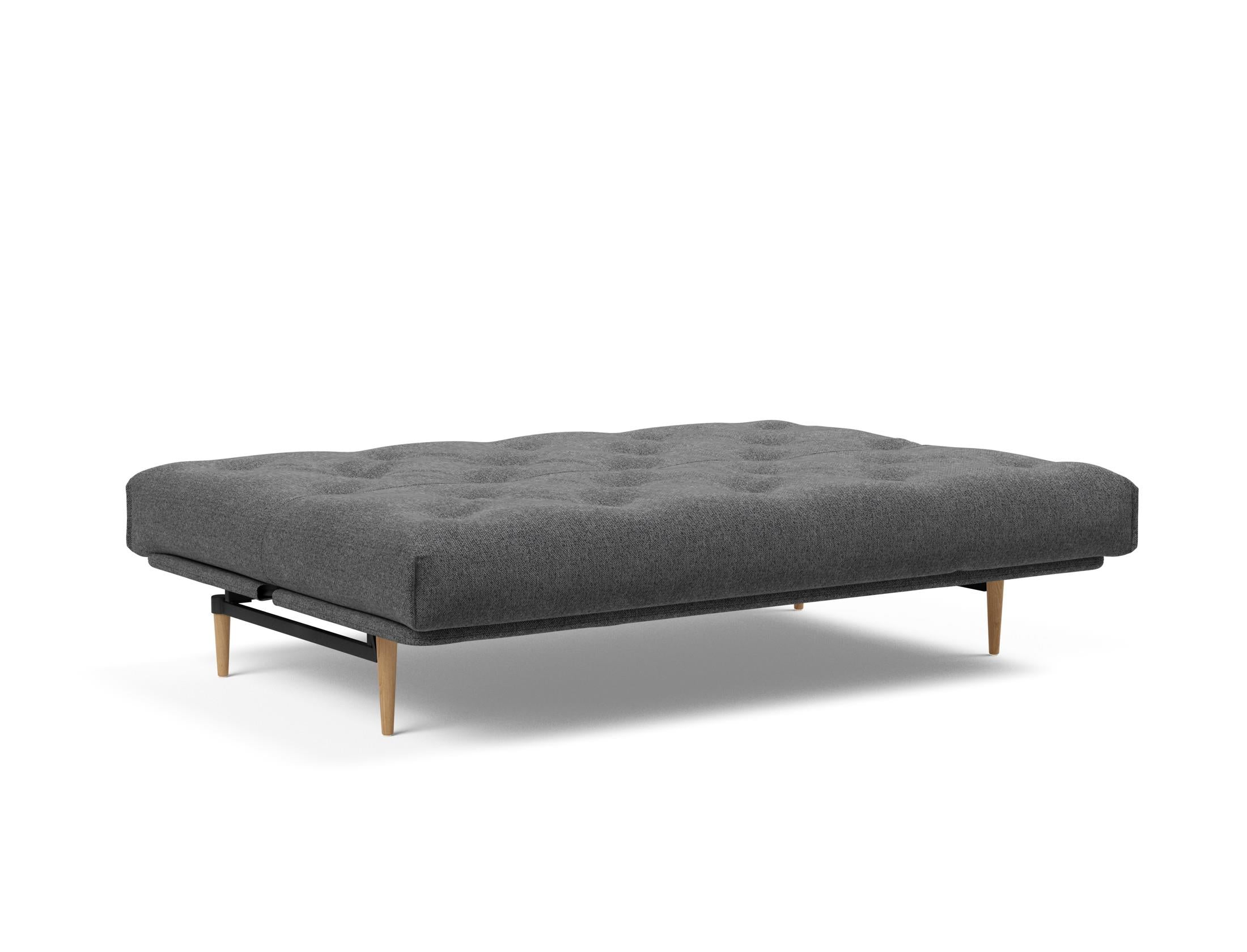 Erleben Sie das Colpus Bettsofa 140 Nordic: Modernes Schlafsofa mit weichem Soft Spring Bezug, perfekt für gemütliche Abende und stilvolle Einrichtung.