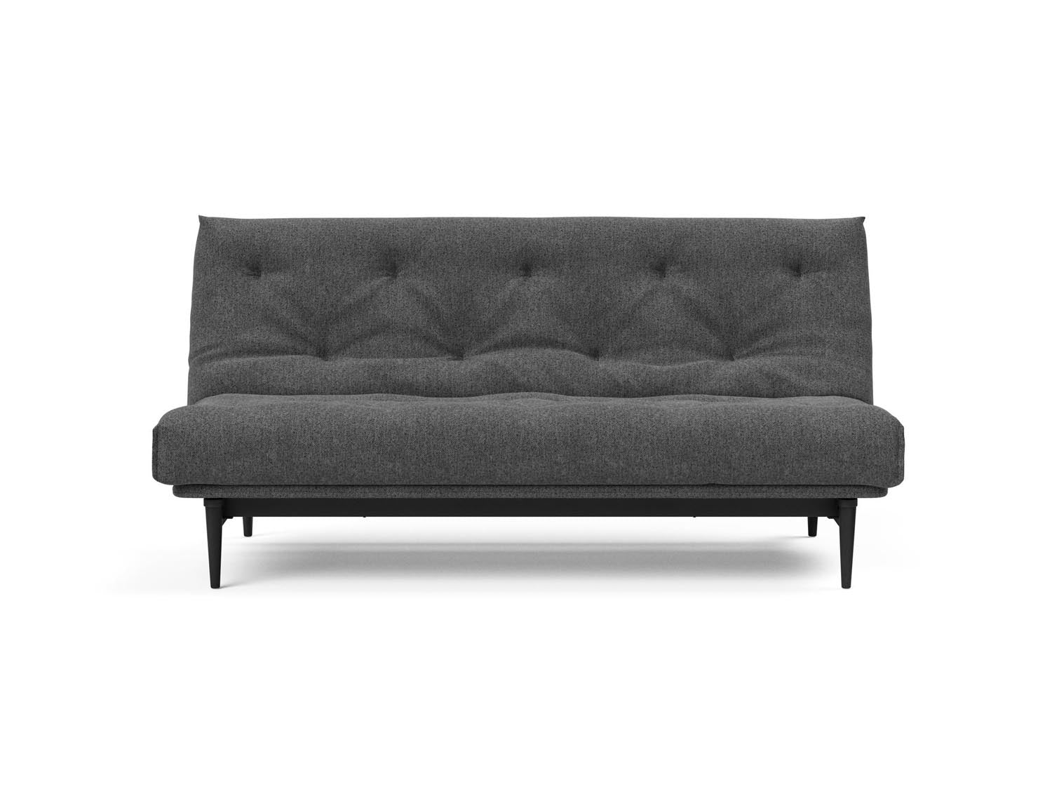 Entdecken Sie das Colpus Bettsofa 140 in stilvollem Nordic Eiche schwarz. Der Soft Spring Bezug bietet höchsten Komfort und zeitgemäßes Design.