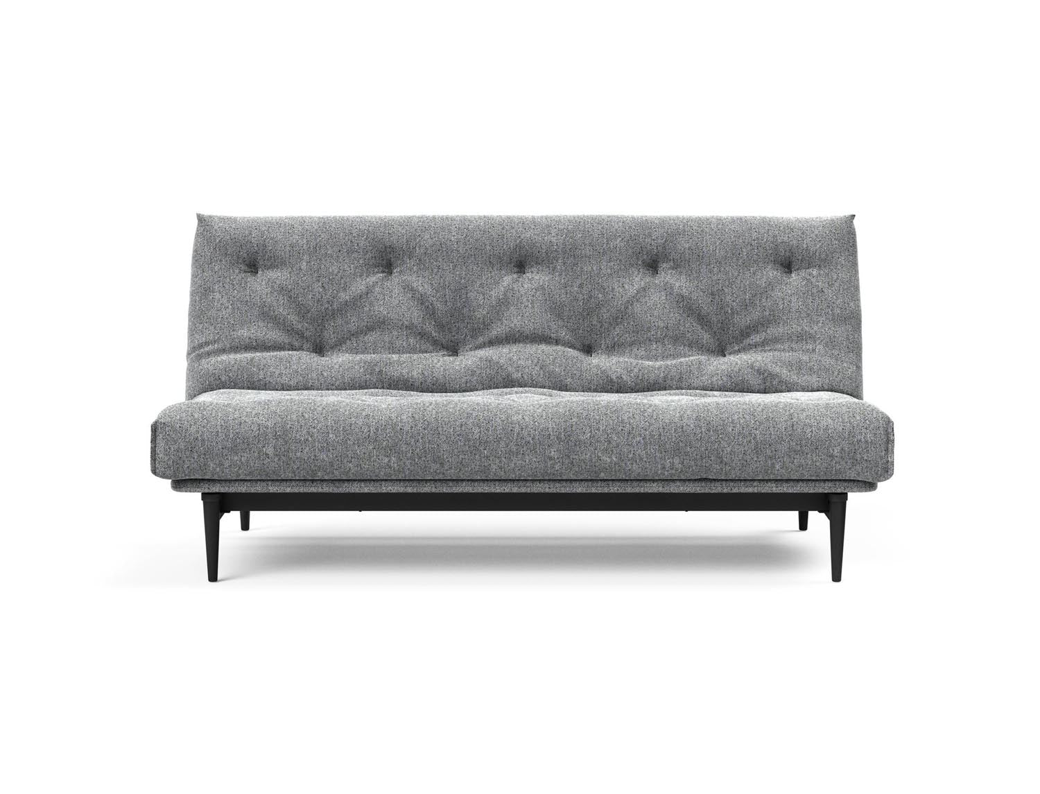 Entdecken Sie das Colpus Bettsofa 140 in stilvollem Nordic Eiche schwarz. Der Soft Spring Bezug bietet höchsten Komfort und zeitgemäßes Design.