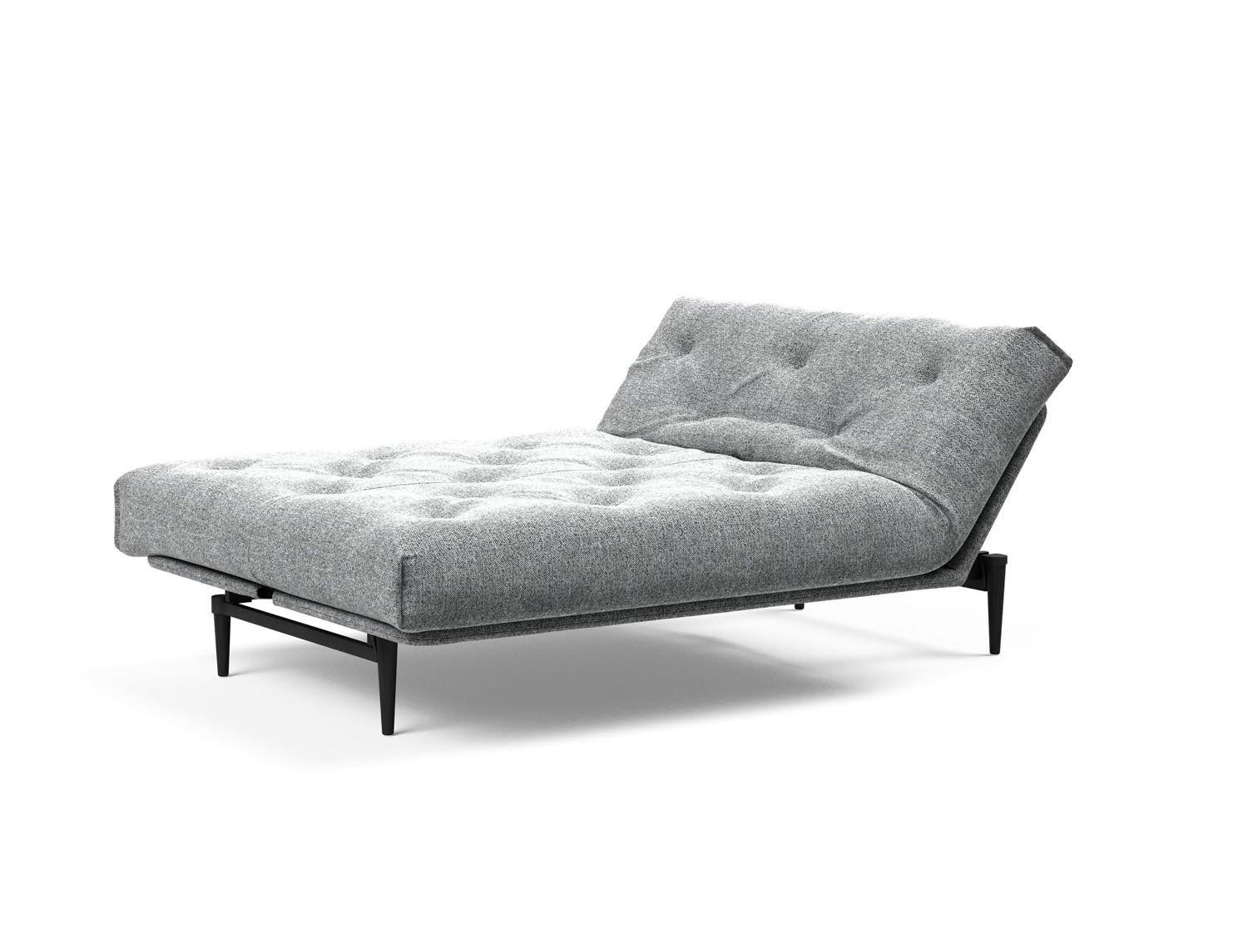 Entdecken Sie das Colpus Bettsofa 140 in stilvollem Nordic Eiche schwarz. Der Soft Spring Bezug bietet höchsten Komfort und zeitgemäßes Design.