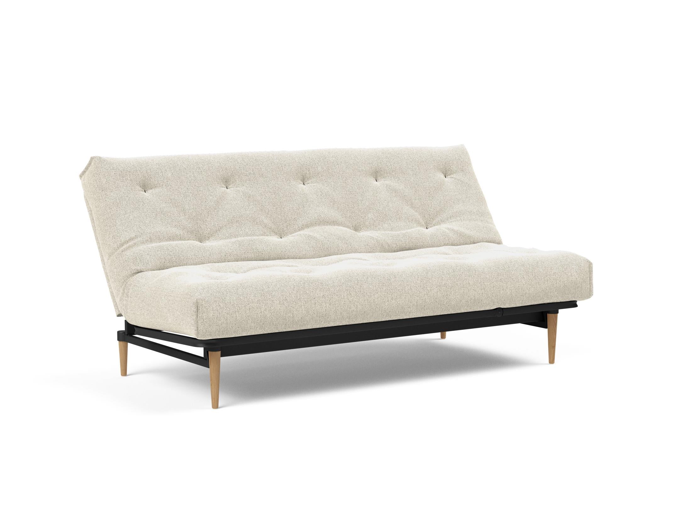 Erleben Sie das Colpus Bettsofa 140 Nordic Soft Spring von Innovation Living – modern, funktional und ideal für gemütliche Schlafmomente.