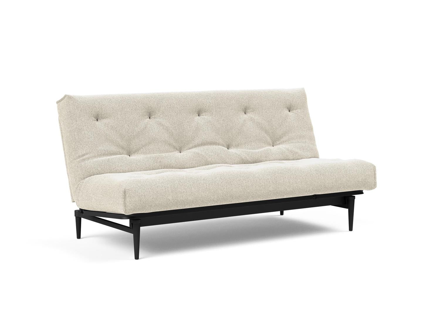 Entdecken Sie das Colpus Bettsofa 140 in Nordic Eiche schwarz von Innovation Living – perfekter Komfort und modernes Design für Ihr Zuhause.