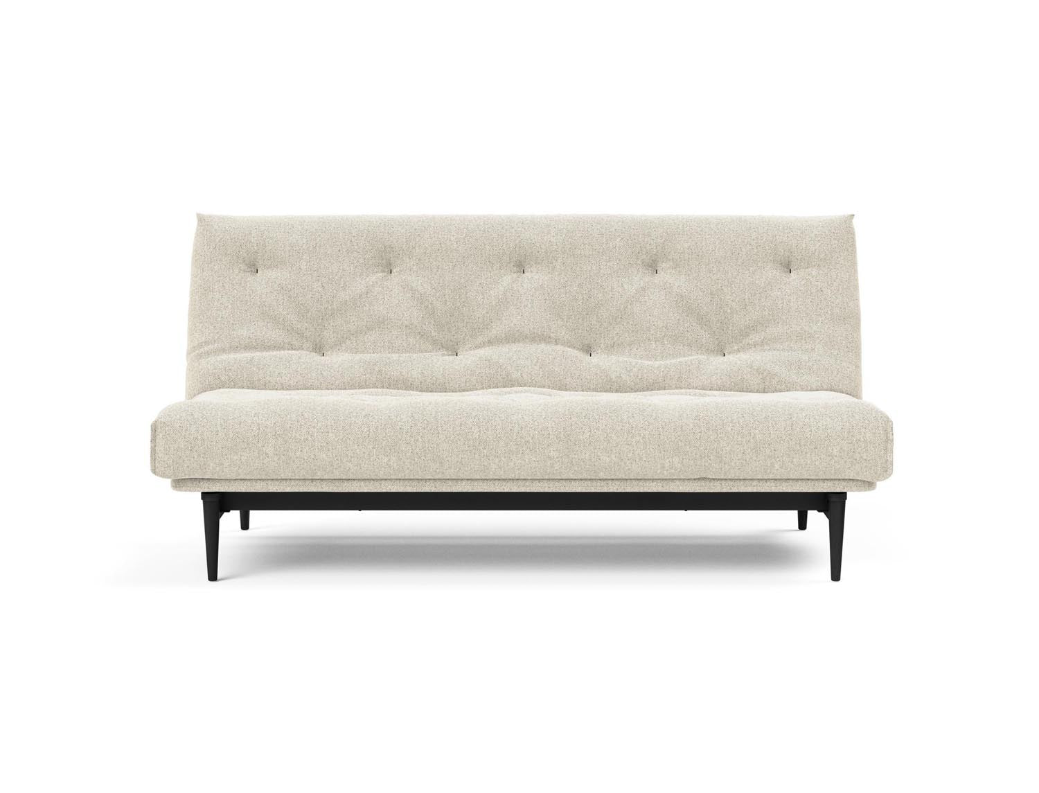 Entdecken Sie das Colpus Bettsofa 140 in stilvollem Nordic Eiche schwarz. Der Soft Spring Bezug bietet höchsten Komfort und zeitgemäßes Design.