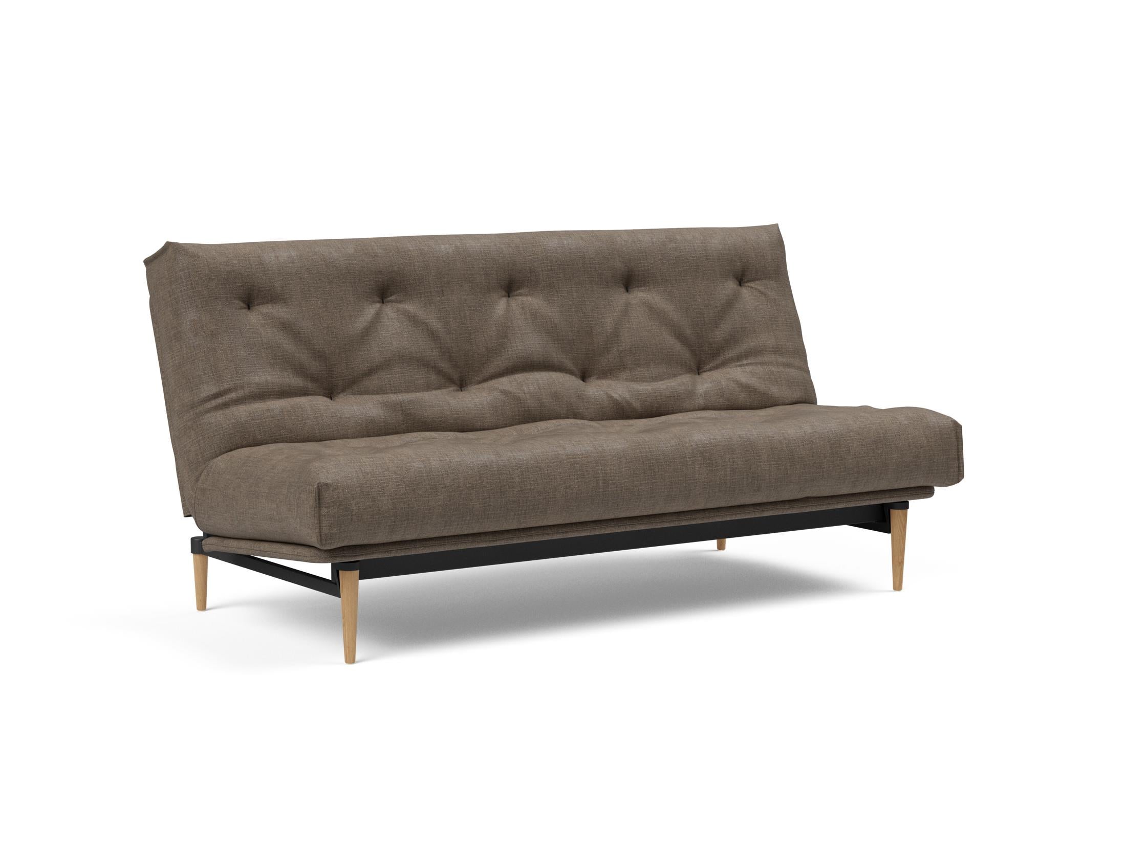Erleben Sie das Colpus Bettsofa 140 Nordic: Modernes Schlafsofa mit weichem Soft Spring Bezug, perfekt für gemütliche Abende und stilvolle Einrichtung.