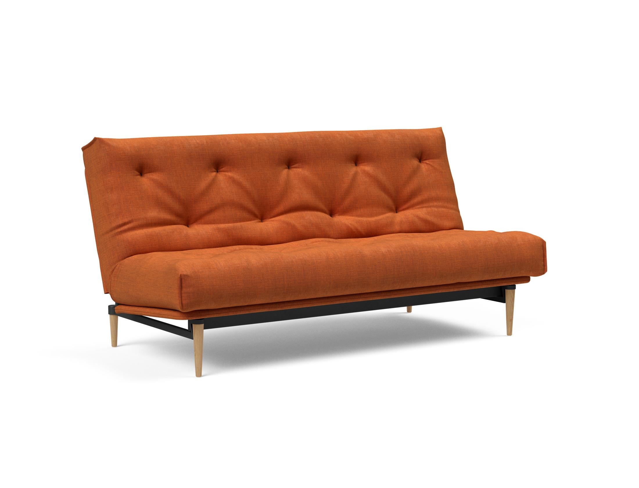 Erleben Sie das Colpus Bettsofa 140 Nordic: Modernes Schlafsofa mit weichem Soft Spring Bezug, perfekt für gemütliche Abende und stilvolle Einrichtung.