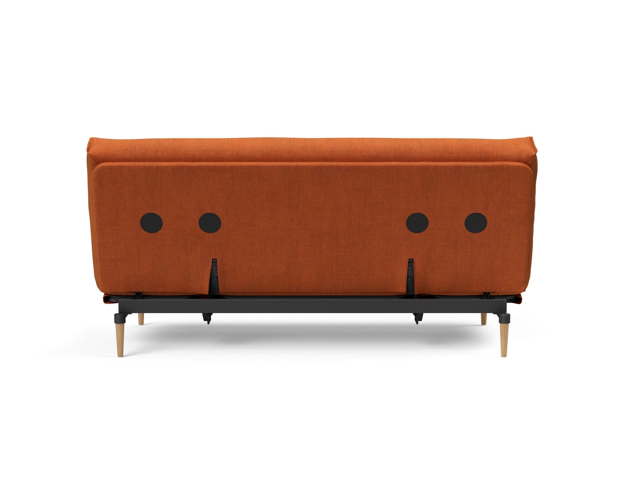Erleben Sie das Colpus Bettsofa 140 Nordic: Modernes Schlafsofa mit weichem Soft Spring Bezug, perfekt für gemütliche Abende und stilvolle Einrichtung.
