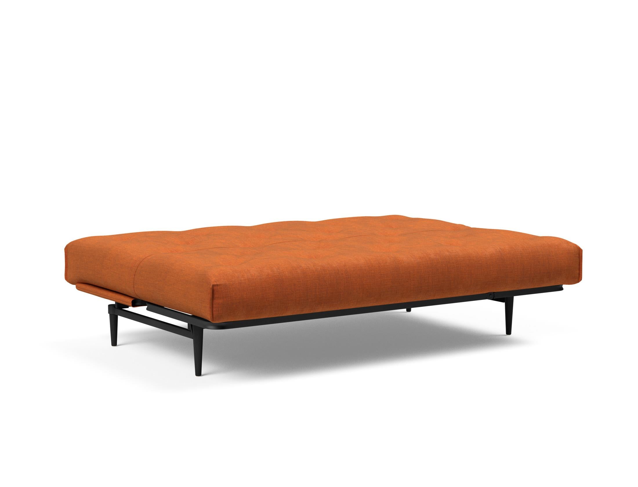 Entdecken Sie das Colpus Bettsofa 140 in Nordic Eiche schwarz von Innovation Living – perfekter Komfort und modernes Design für Ihr Zuhause.