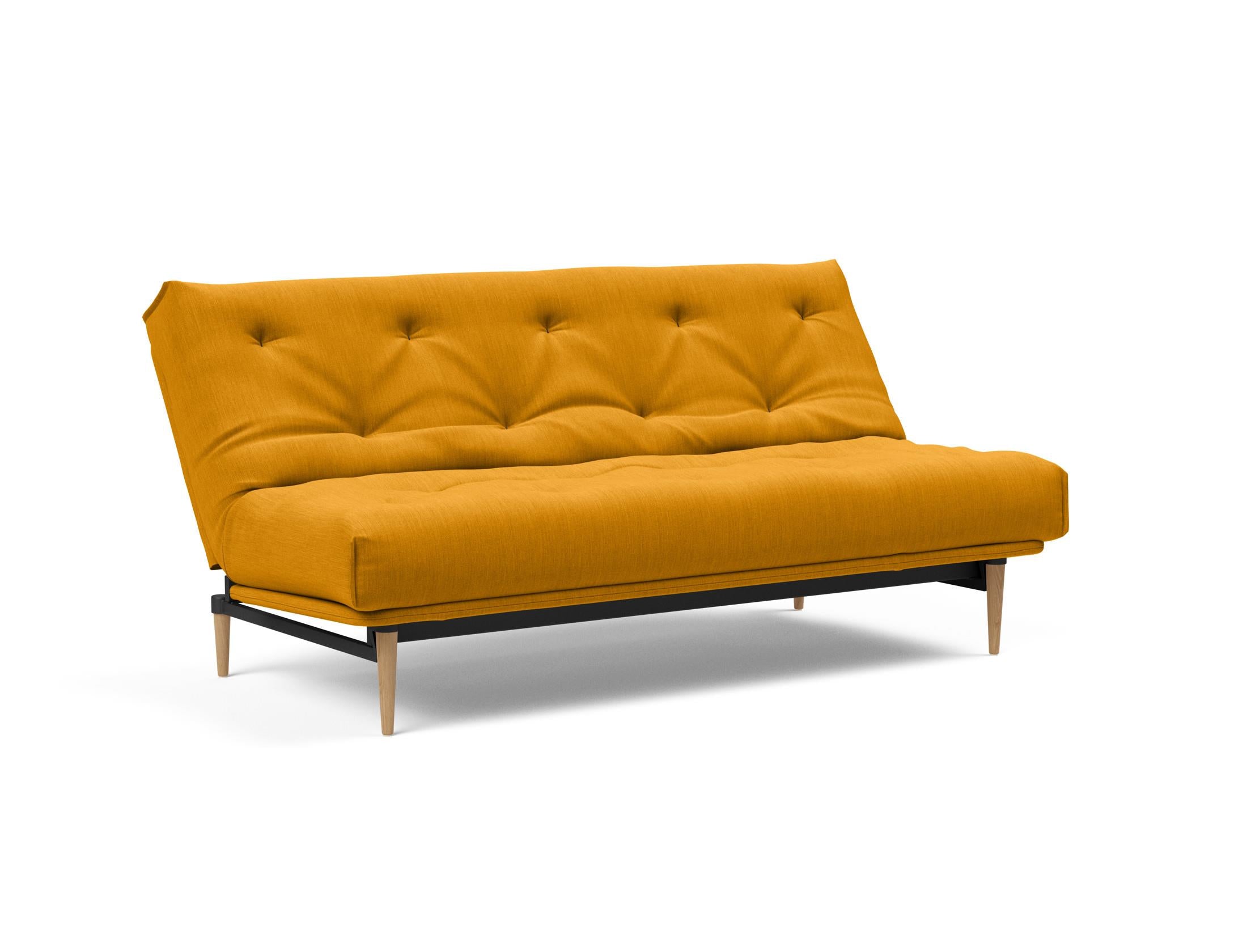 Erleben Sie das Colpus Bettsofa 140 Nordic: Modernes Schlafsofa mit weichem Soft Spring Bezug, perfekt für gemütliche Abende und stilvolle Einrichtung.