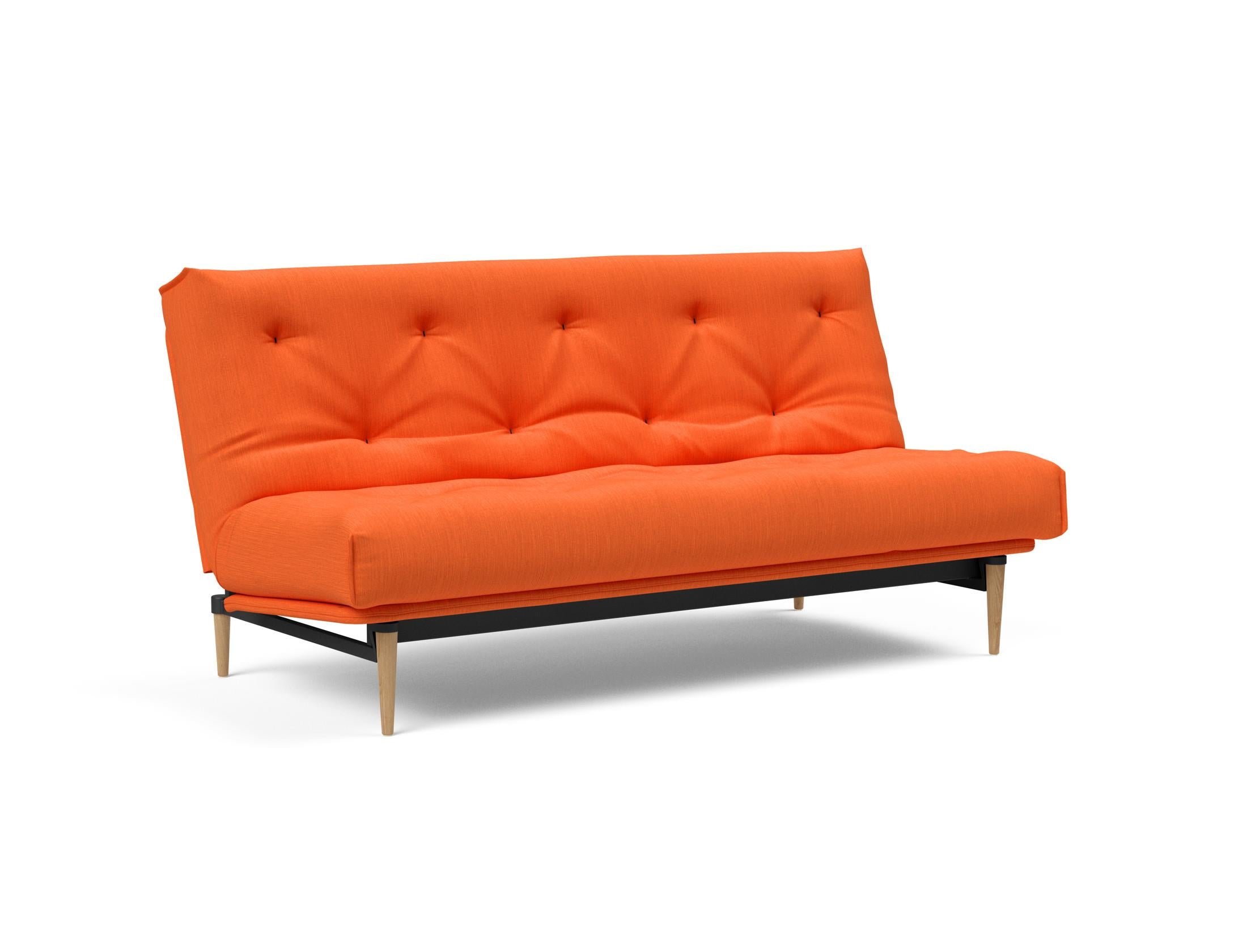 Erleben Sie das Colpus Bettsofa 140 Nordic: Modernes Schlafsofa mit weichem Soft Spring Bezug, perfekt für gemütliche Abende und stilvolle Einrichtung.
