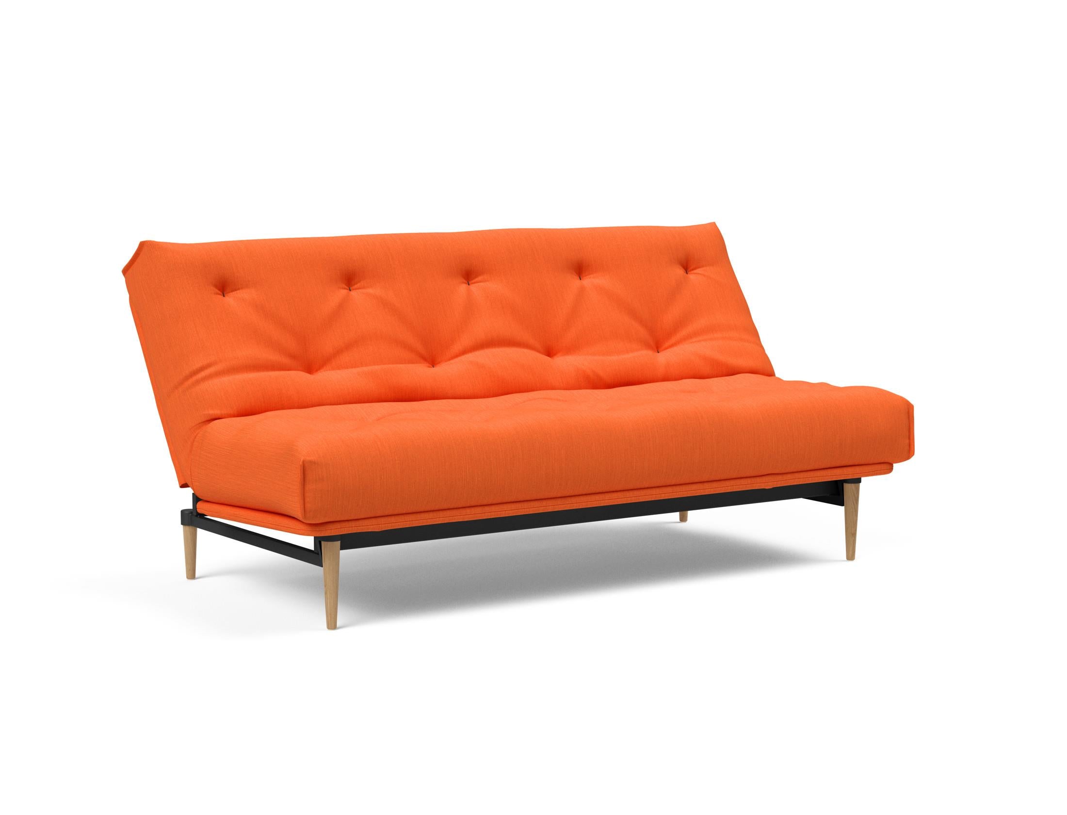 Erleben Sie das Colpus Bettsofa 140 Nordic: Modernes Schlafsofa mit weichem Soft Spring Bezug, perfekt für gemütliche Abende und stilvolle Einrichtung.