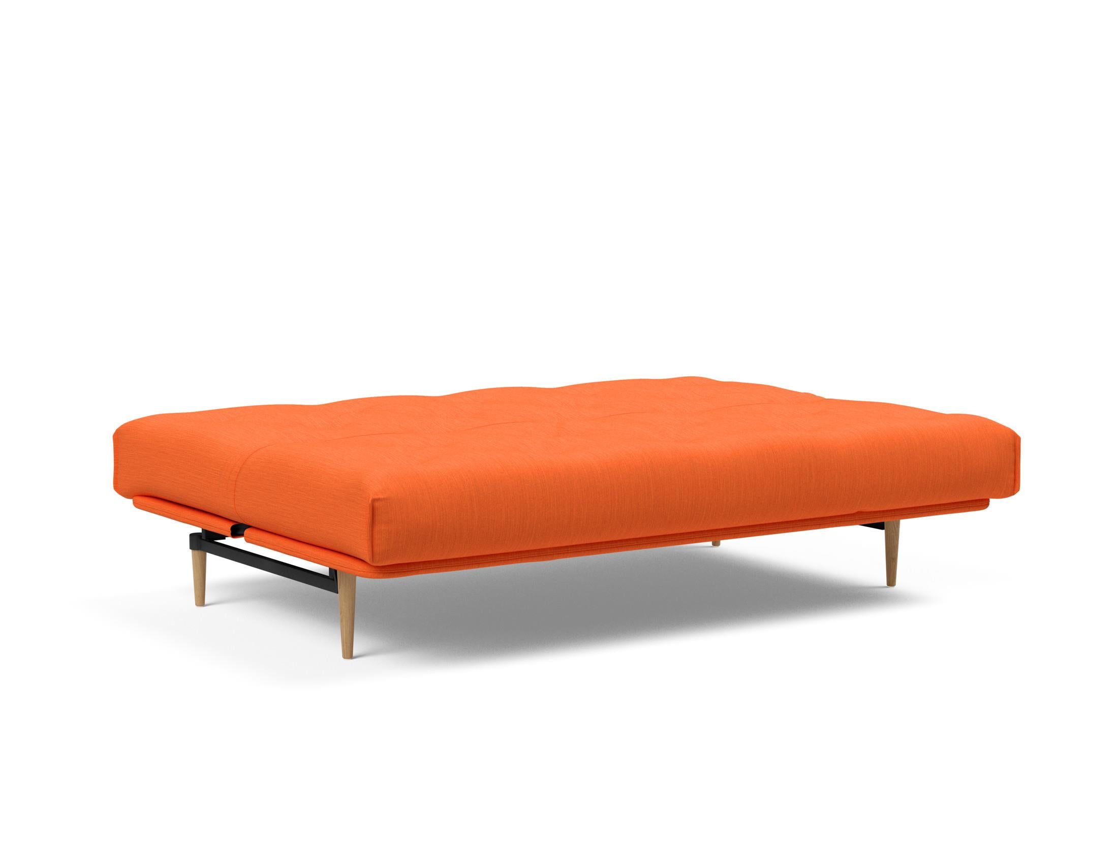 Erleben Sie das Colpus Bettsofa 140 Nordic: Modernes Schlafsofa mit weichem Soft Spring Bezug, perfekt für gemütliche Abende und stilvolle Einrichtung.