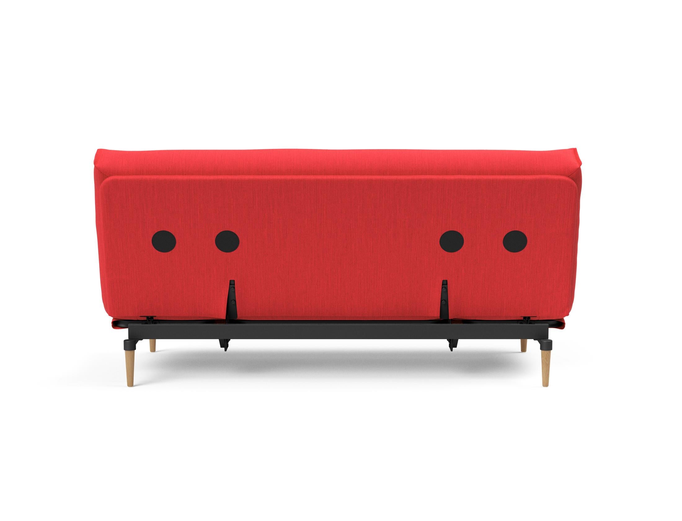 Erleben Sie das Colpus Bettsofa 140 Nordic: Modernes Schlafsofa mit weichem Soft Spring Bezug, perfekt für gemütliche Abende und stilvolle Einrichtung.