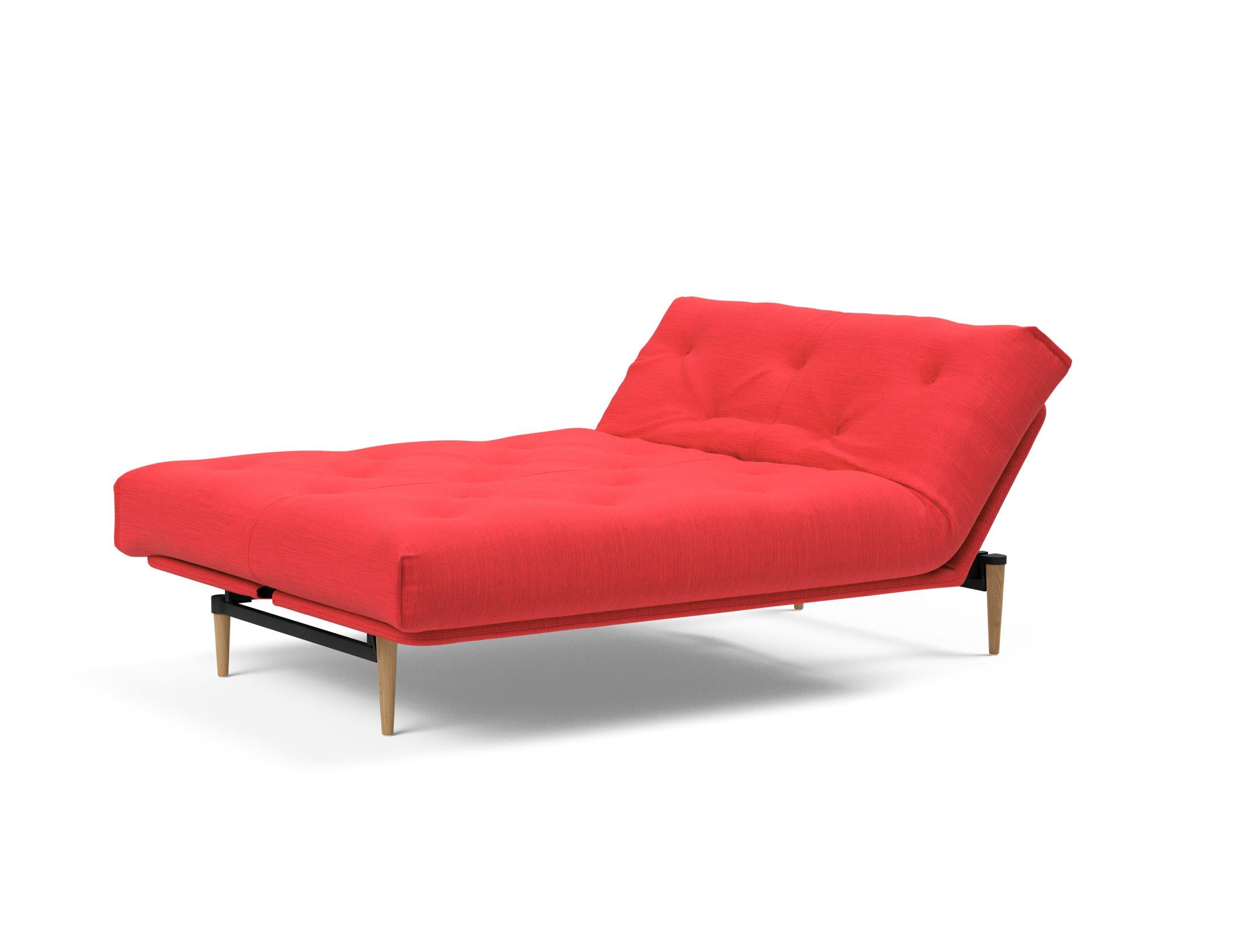 Entdecken Sie das Colpus Bettsofa 140 Nordic: Elegantes Schlafsofa mit hochwertigem Soft Spring Bezug, ideal für stilvolle Wohnräume und entspannte Nächte.