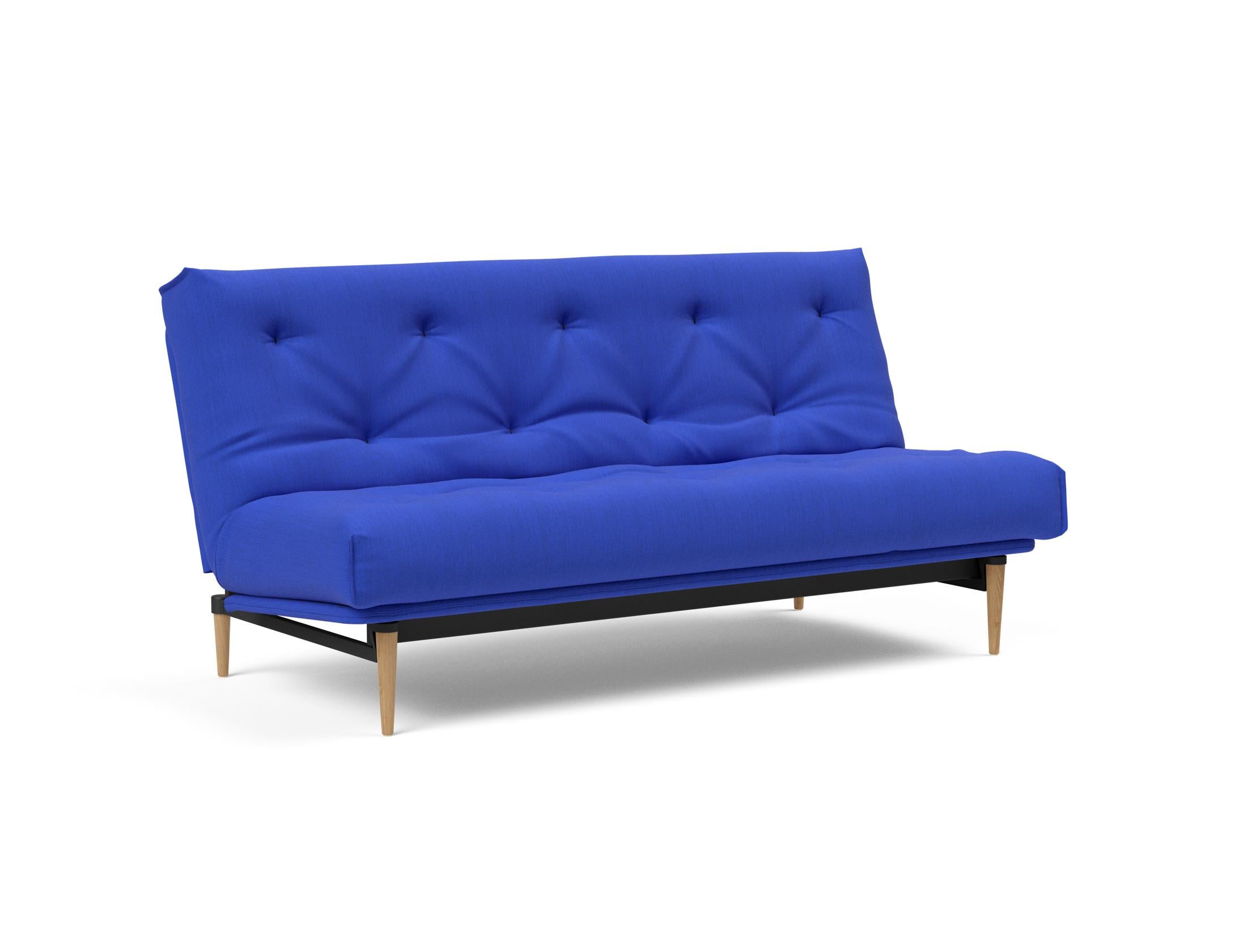 Erleben Sie das Colpus Bettsofa 140 Nordic: Modernes Schlafsofa mit weichem Soft Spring Bezug, perfekt für gemütliche Abende und stilvolle Einrichtung.