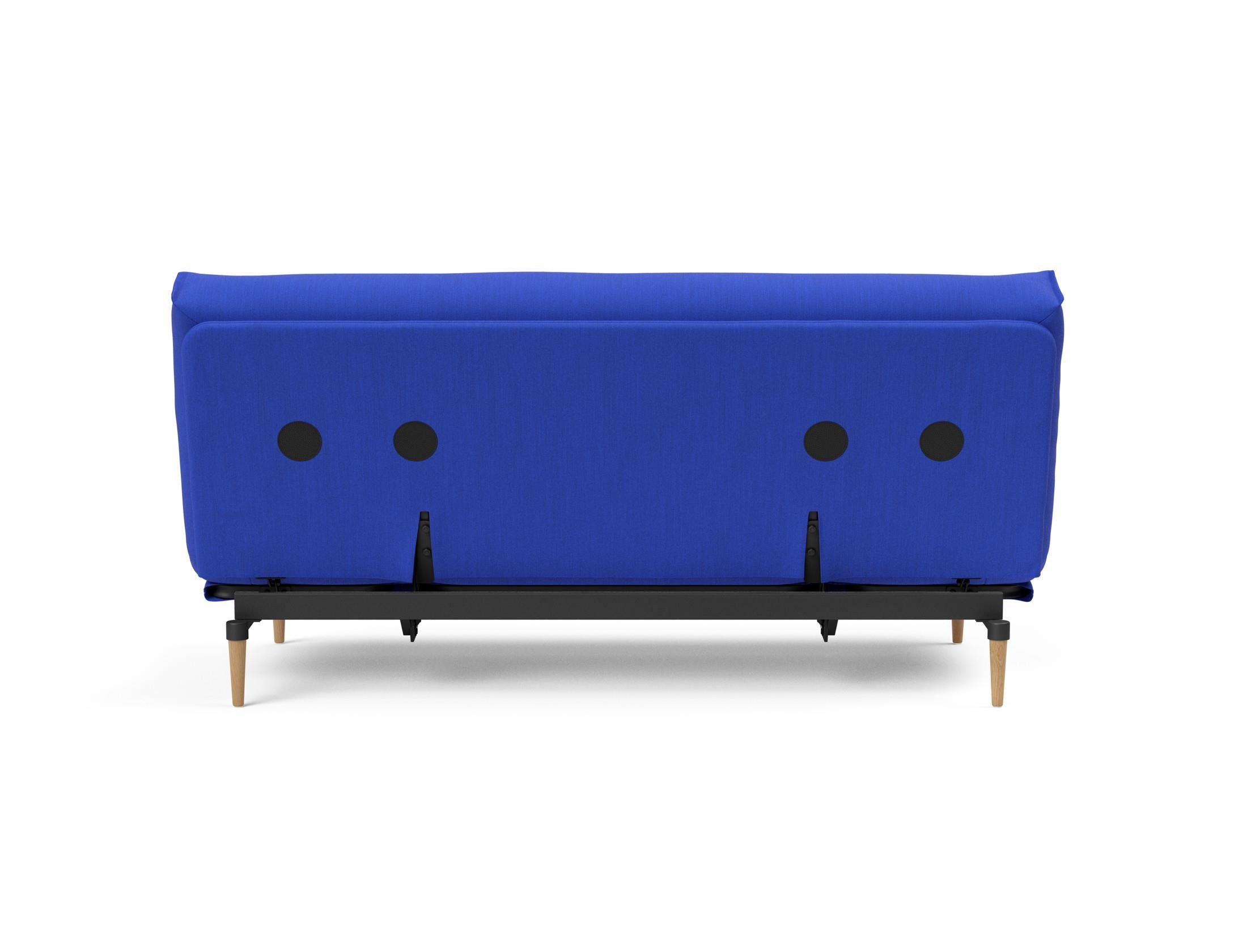 Erleben Sie das Colpus Bettsofa 140 Nordic: Modernes Schlafsofa mit weichem Soft Spring Bezug, perfekt für gemütliche Abende und stilvolle Einrichtung.