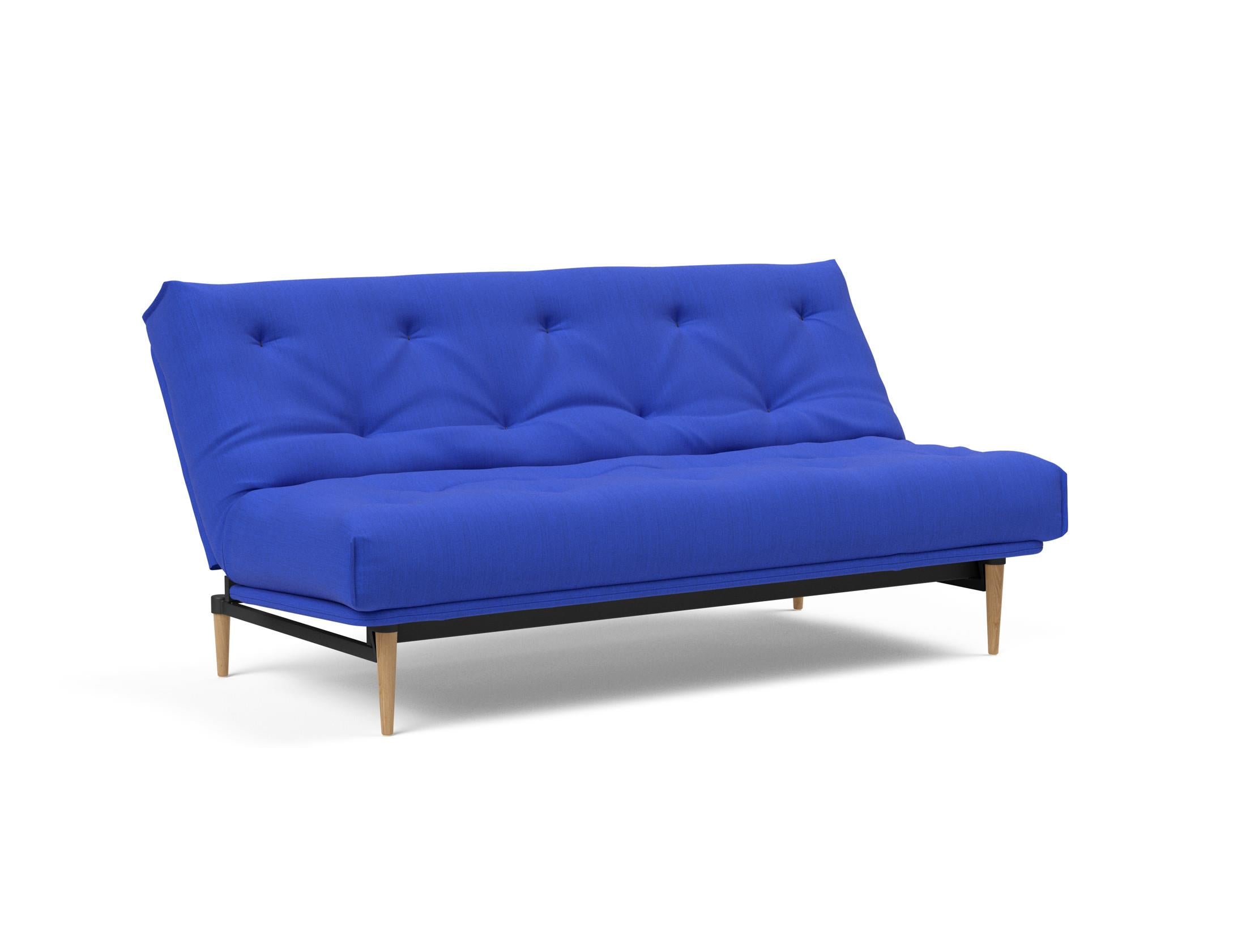 Erleben Sie das Colpus Bettsofa 140 Nordic: Modernes Schlafsofa mit weichem Soft Spring Bezug, perfekt für gemütliche Abende und stilvolle Einrichtung.