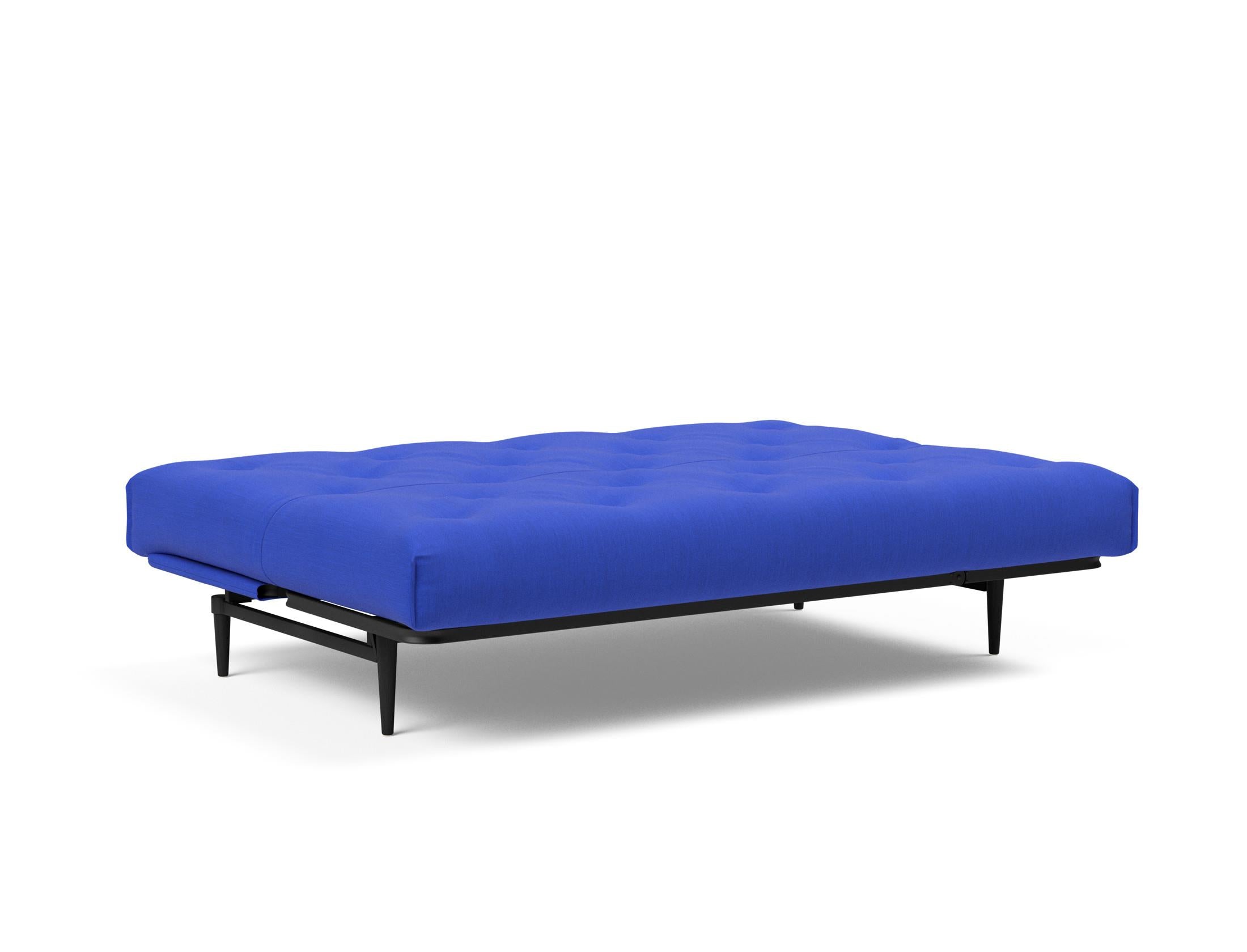 Entdecken Sie das Colpus Bettsofa 140 in Nordic Eiche schwarz von Innovation Living – perfekter Komfort und modernes Design für Ihr Zuhause.