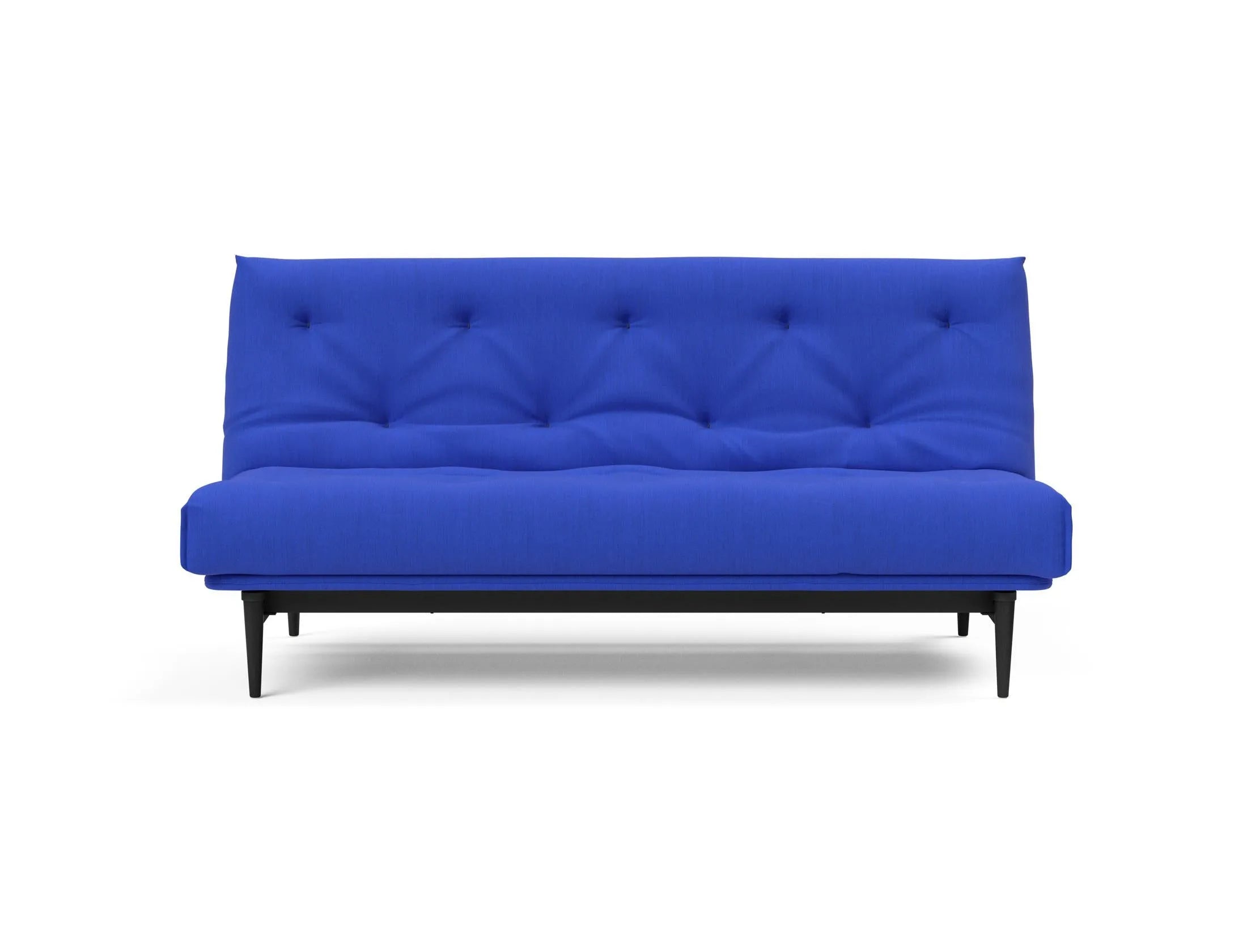 Entdecken Sie das Colpus Bettsofa 140 in stilvollem Nordic Eiche schwarz. Der Soft Spring Bezug bietet höchsten Komfort und zeitgemäßes Design.