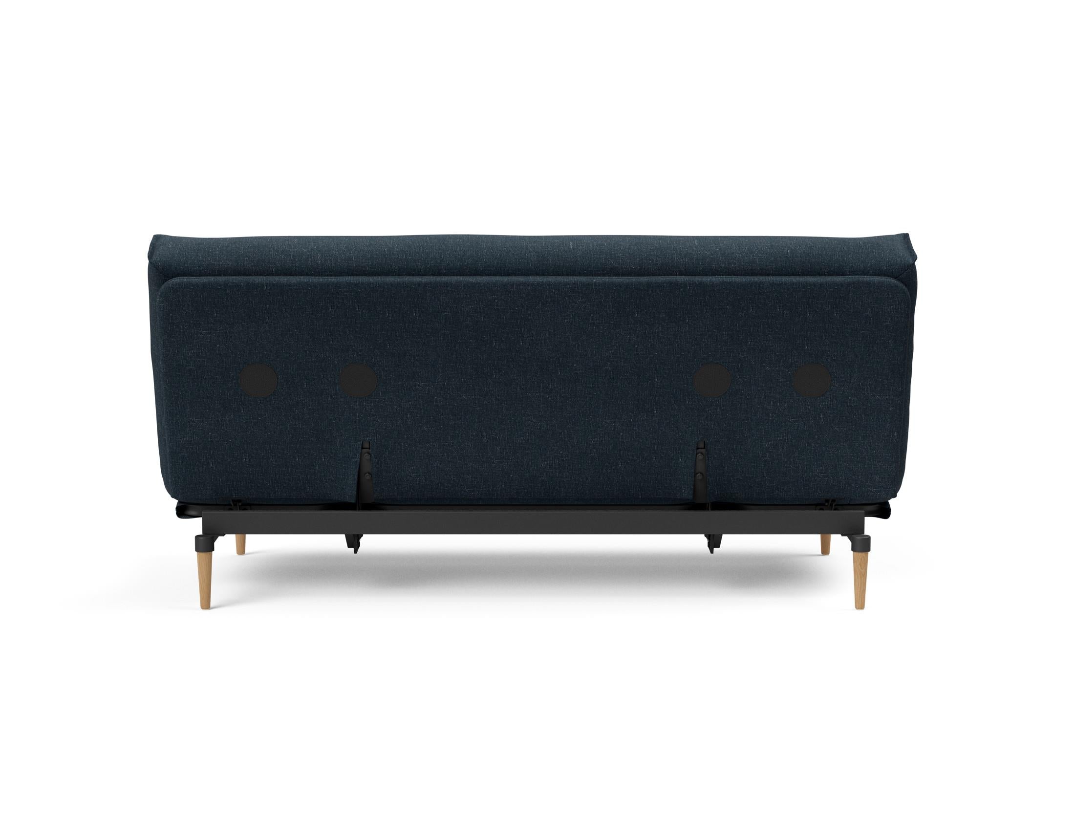Erleben Sie das Colpus Bettsofa 140 Nordic: Modernes Schlafsofa mit weichem Soft Spring Bezug, perfekt für gemütliche Abende und stilvolle Einrichtung.