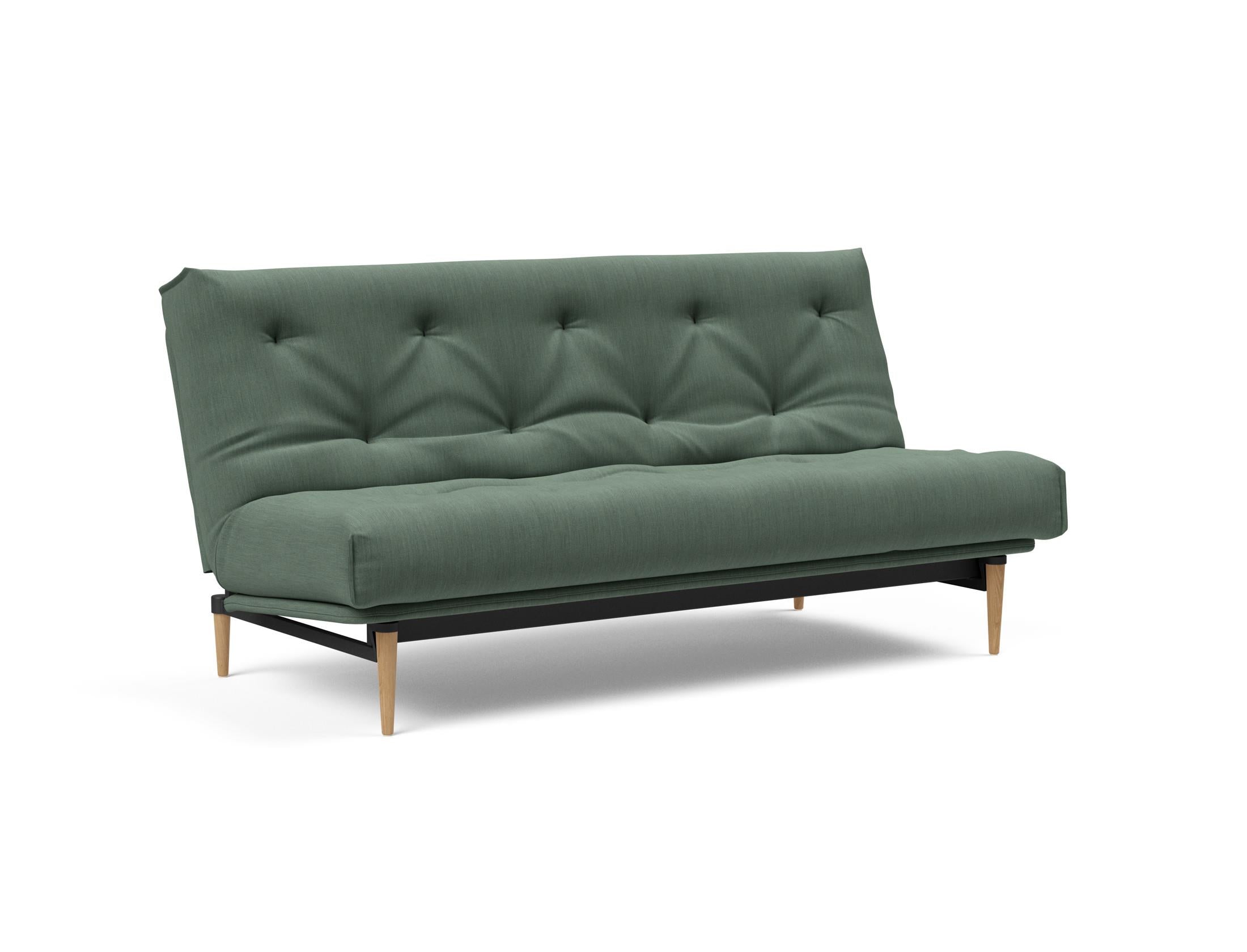Erleben Sie das Colpus Bettsofa 140 Nordic: Modernes Schlafsofa mit weichem Soft Spring Bezug, perfekt für gemütliche Abende und stilvolle Einrichtung.