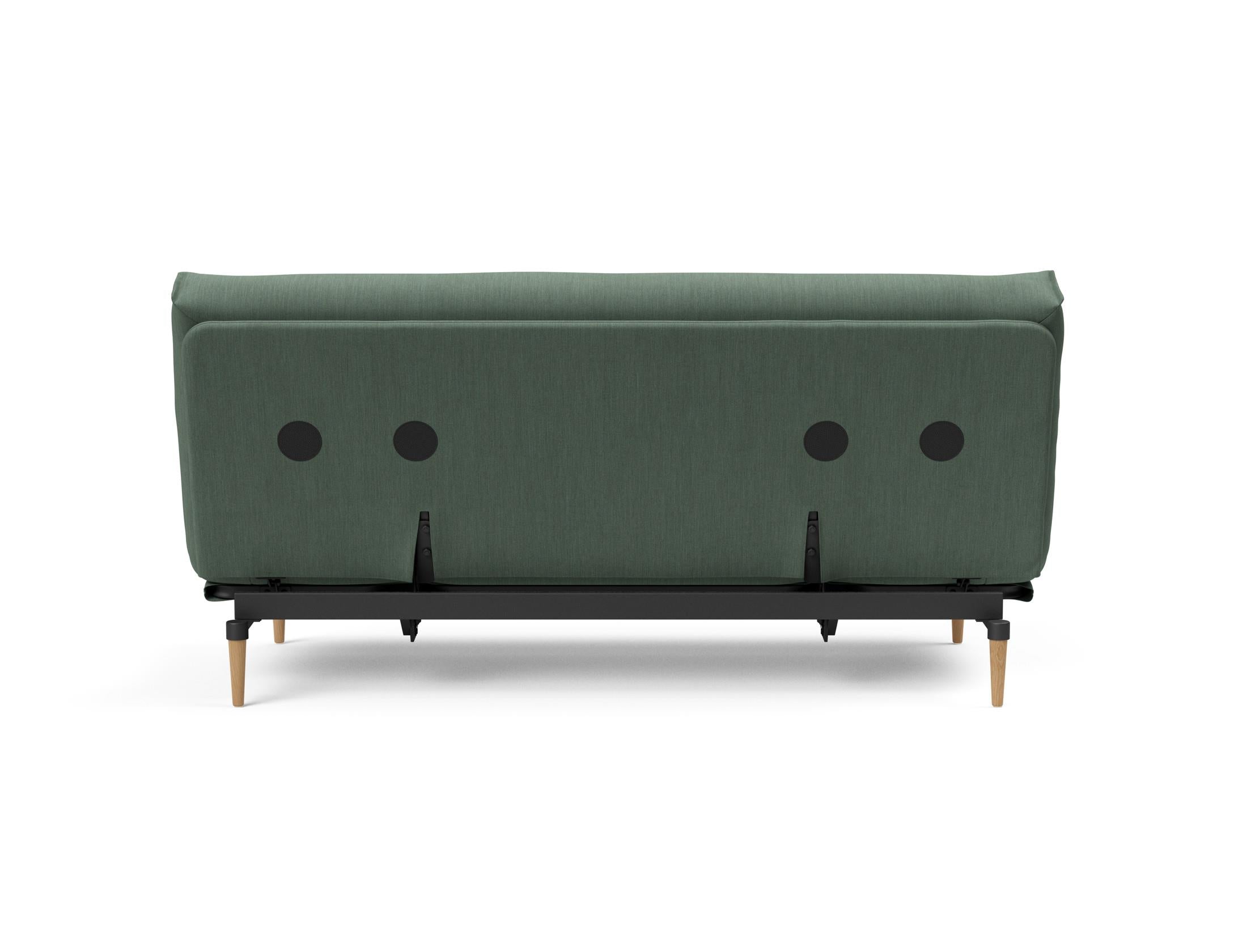 Erleben Sie das Colpus Bettsofa 140 Nordic: Modernes Schlafsofa mit weichem Soft Spring Bezug, perfekt für gemütliche Abende und stilvolle Einrichtung.