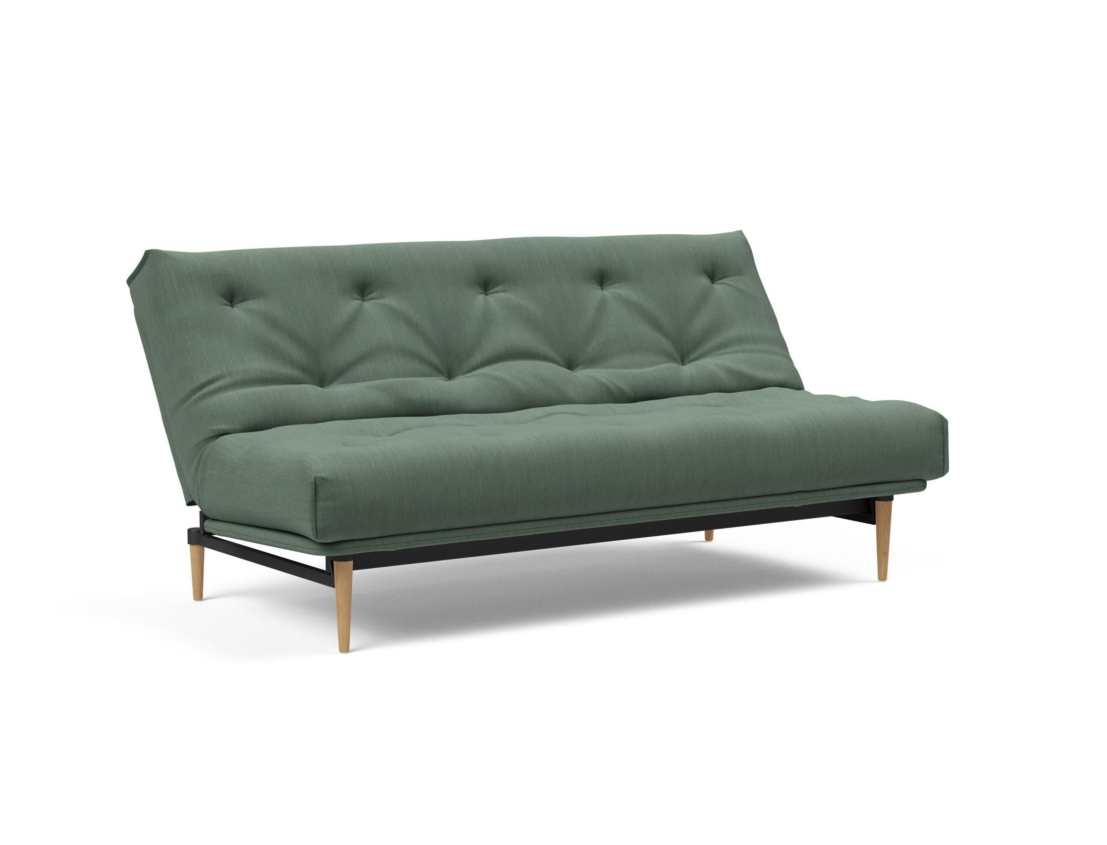 Erleben Sie das Colpus Bettsofa 140 Nordic: Modernes Schlafsofa mit weichem Soft Spring Bezug, perfekt für gemütliche Abende und stilvolle Einrichtung.
