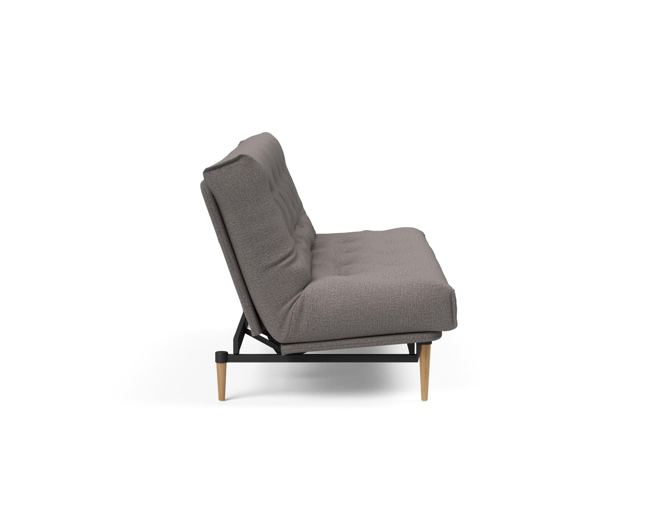 Erleben Sie das Colpus Bettsofa 140 Nordic: Modernes Schlafsofa mit weichem Soft Spring Bezug, perfekt für gemütliche Abende und stilvolle Einrichtung.