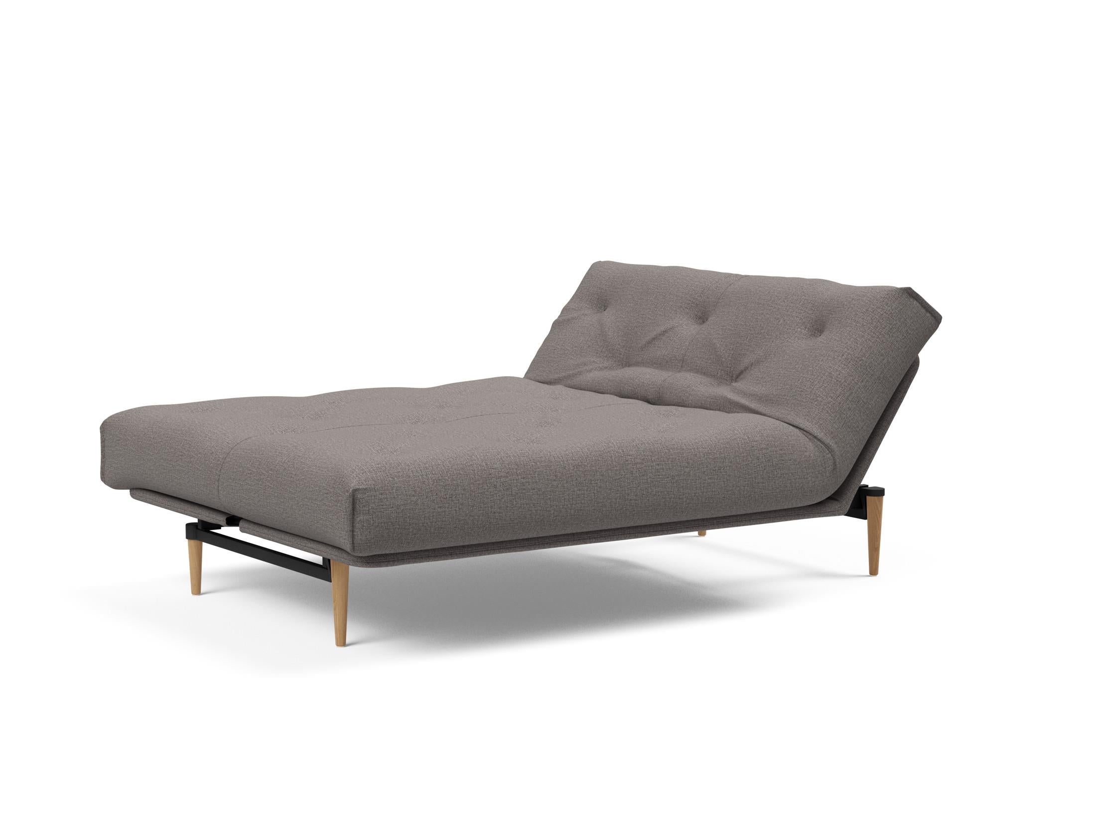 Erleben Sie das Colpus Bettsofa 140 Nordic: Modernes Schlafsofa mit weichem Soft Spring Bezug, perfekt für gemütliche Abende und stilvolle Einrichtung.