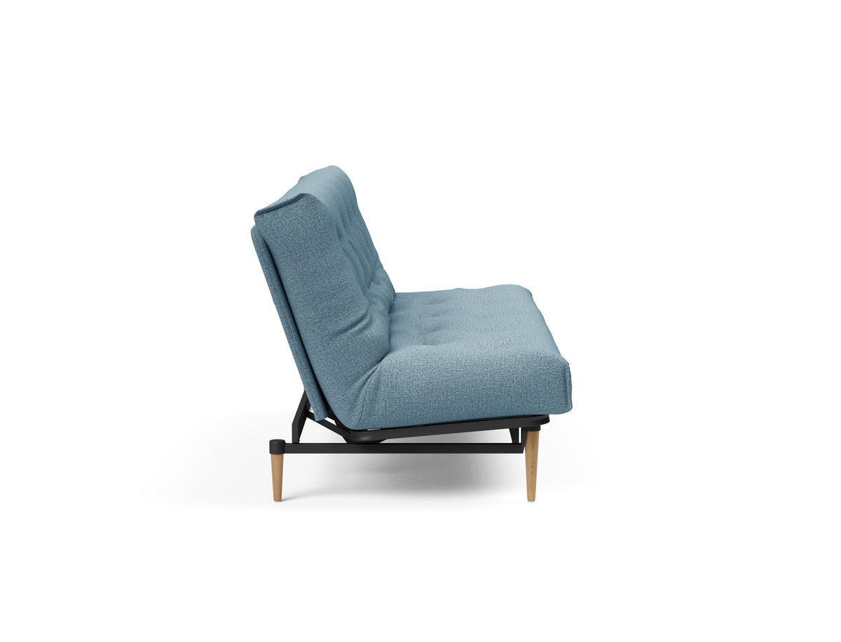 Colpus Bettsofa 140 Nordic Soft Spring in 525 Mixed Dance Light Blue präsentiert im Onlineshop von KAQTU Design AG. Bettsofa ist von Innovation Living