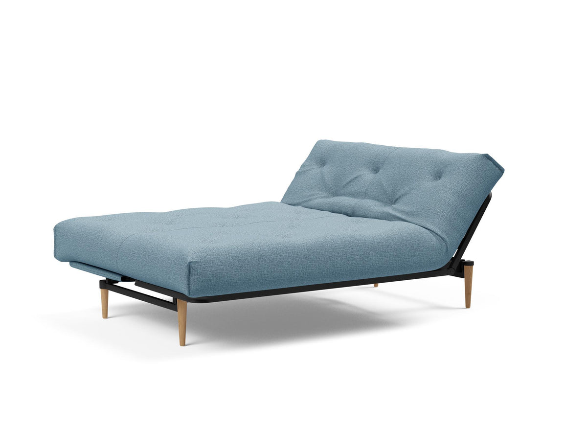 Colpus Bettsofa 140 Nordic Soft Spring in 525 Mixed Dance Light Blue präsentiert im Onlineshop von KAQTU Design AG. Bettsofa ist von Innovation Living