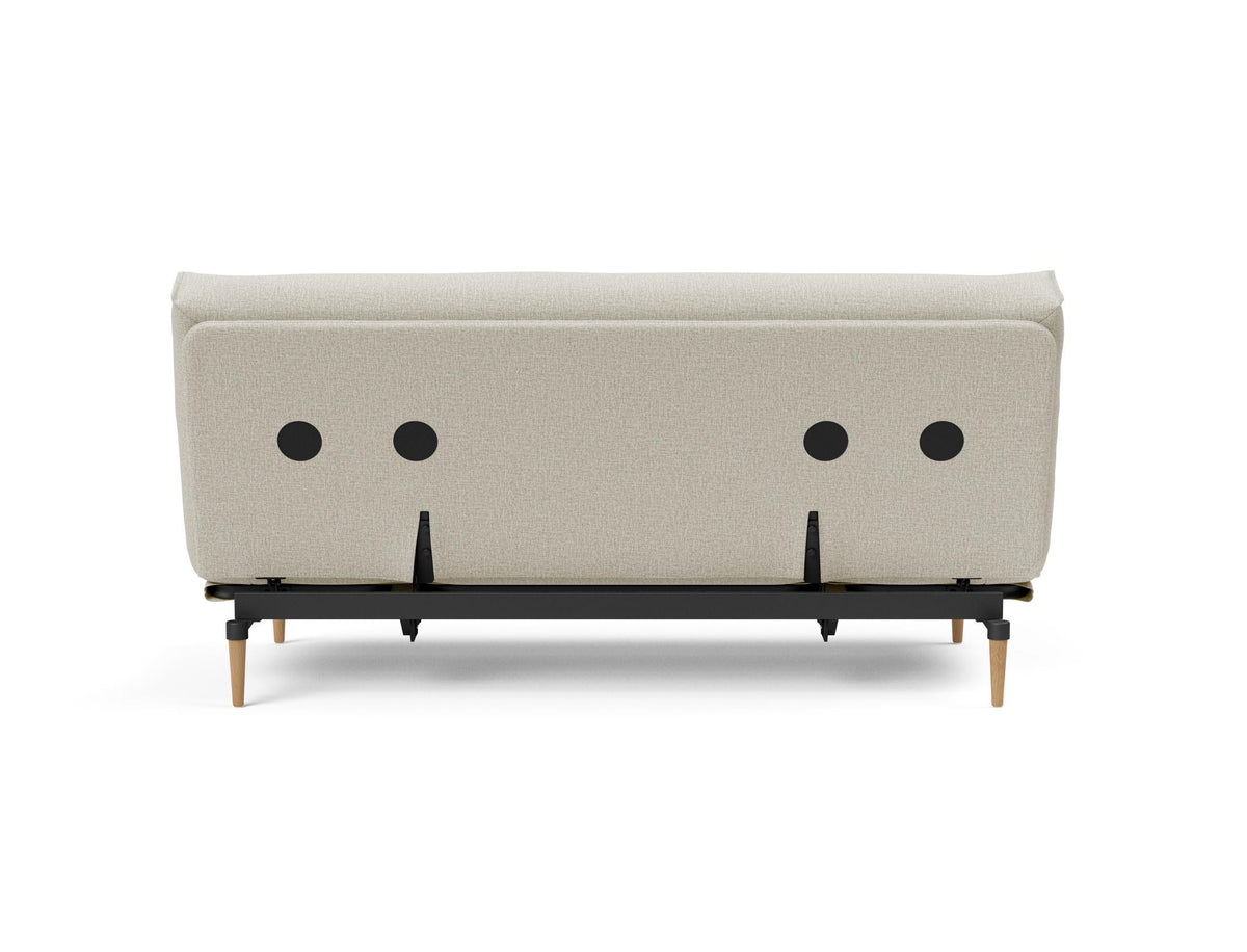 Colpus Bettsofa 140 Nordic mit Gestellbezug Soft Spring in 527 Mixed Dance Natural präsentiert im Onlineshop von KAQTU Design AG. Bettsofa ist von Innovation Living
