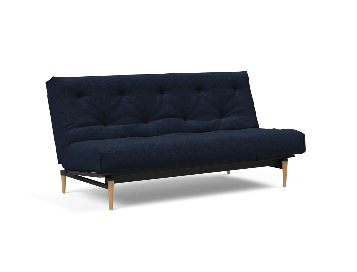 Colpus Bettsofa 140 Nordic Soft Spring in 528 Mixed Dance Blue präsentiert im Onlineshop von KAQTU Design AG. Bettsofa ist von Innovation Living