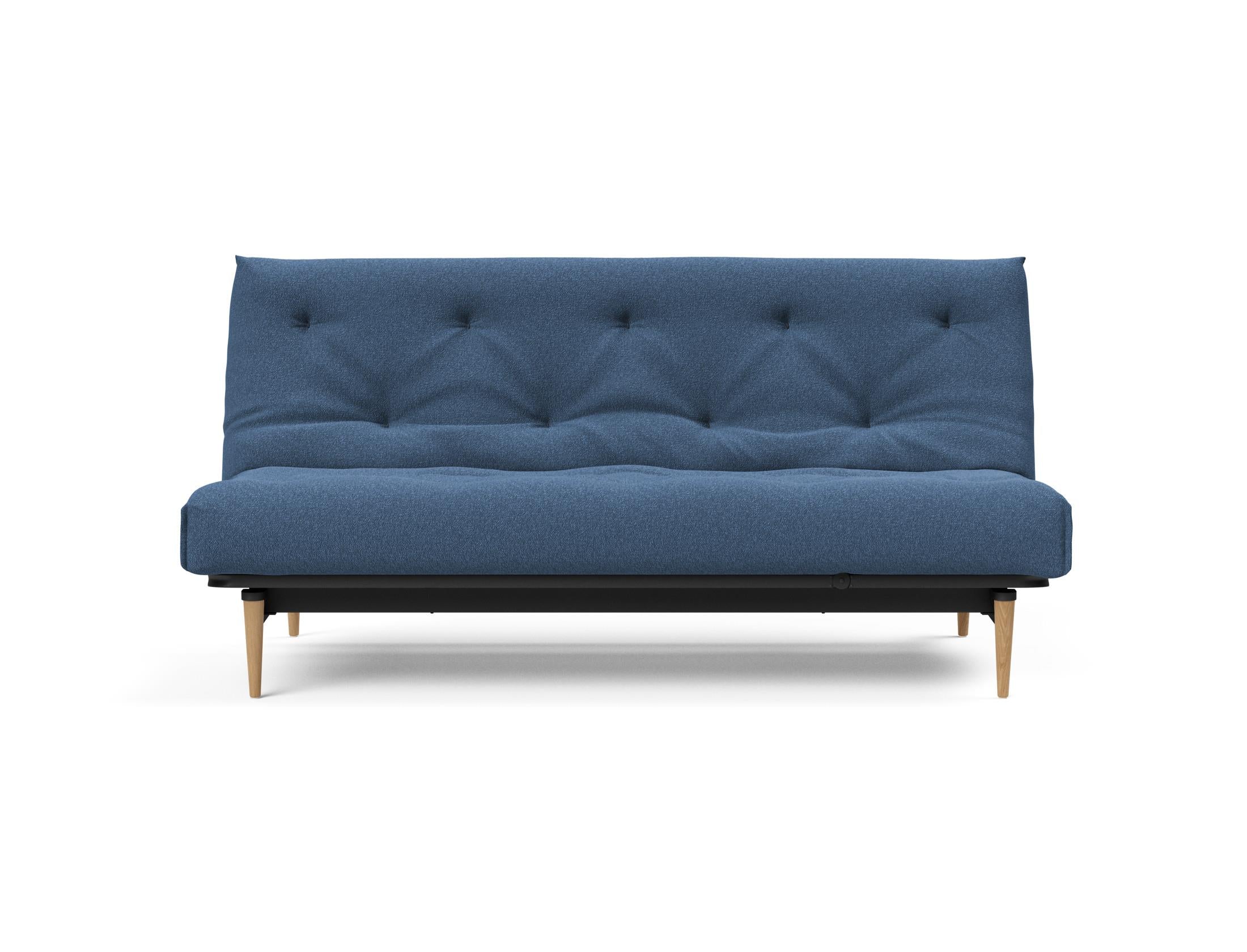 Erleben Sie das Colpus Bettsofa 140 Nordic: Modernes Schlafsofa mit weichem Soft Spring Bezug, perfekt für gemütliche Abende und stilvolle Einrichtung.